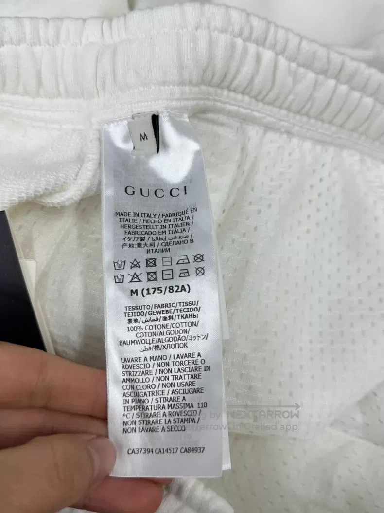 Gucci Gucci Size M White and blue college-style trousers Size US 32 / EU 48 - 5 Thumbnail