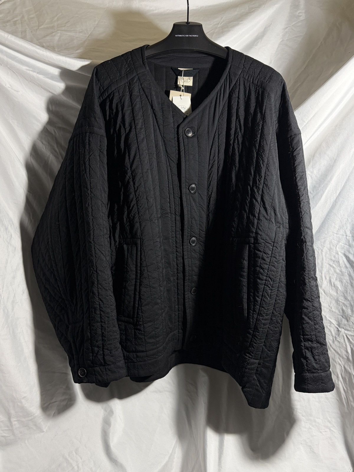Jan Jan Van Essche JAN-JAN VAN ESSCHE JACKET #62 COLLARLESS PADDED JACKET Size US M / EU 48-50 / 2 - 1 Thumbnail