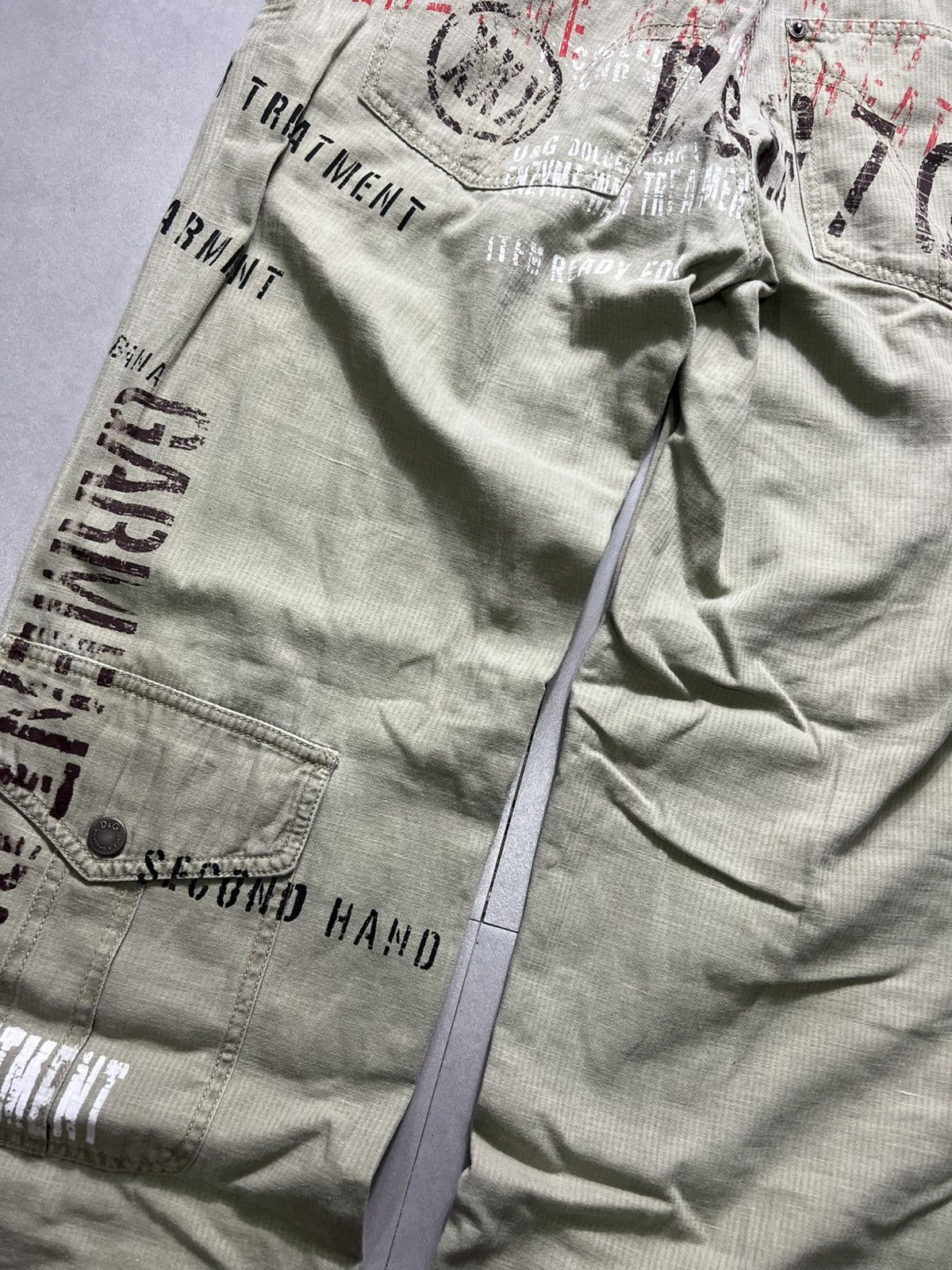 Dolce & Gabbana Dolce & Gabbana - S/S '05 Utilitarian Naval Pants Size 32" / US 10 / IT 46 - 11 Thumbnail