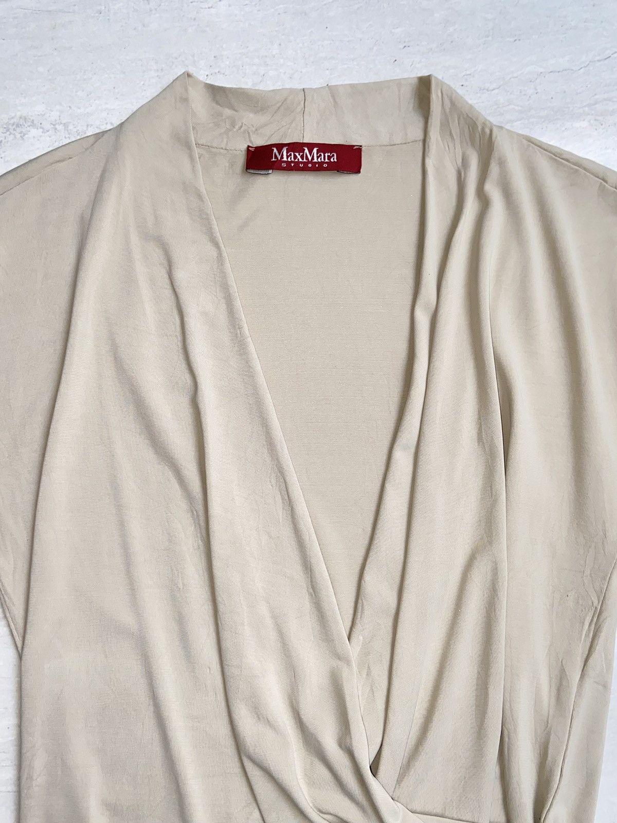 Max Mara MAX MARA Brown T-Shirt Size XXS / US 00 / IT 34 - 9 Thumbnail