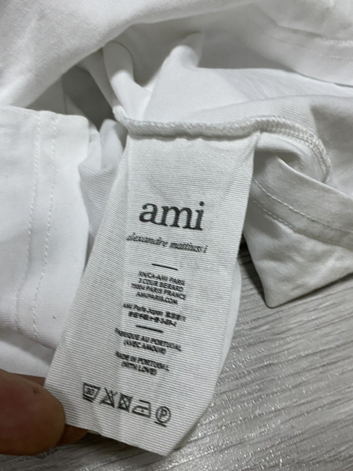 AMI AMI heart A tee shirt Size US M / EU 48-50 / 2 - 5 Thumbnail