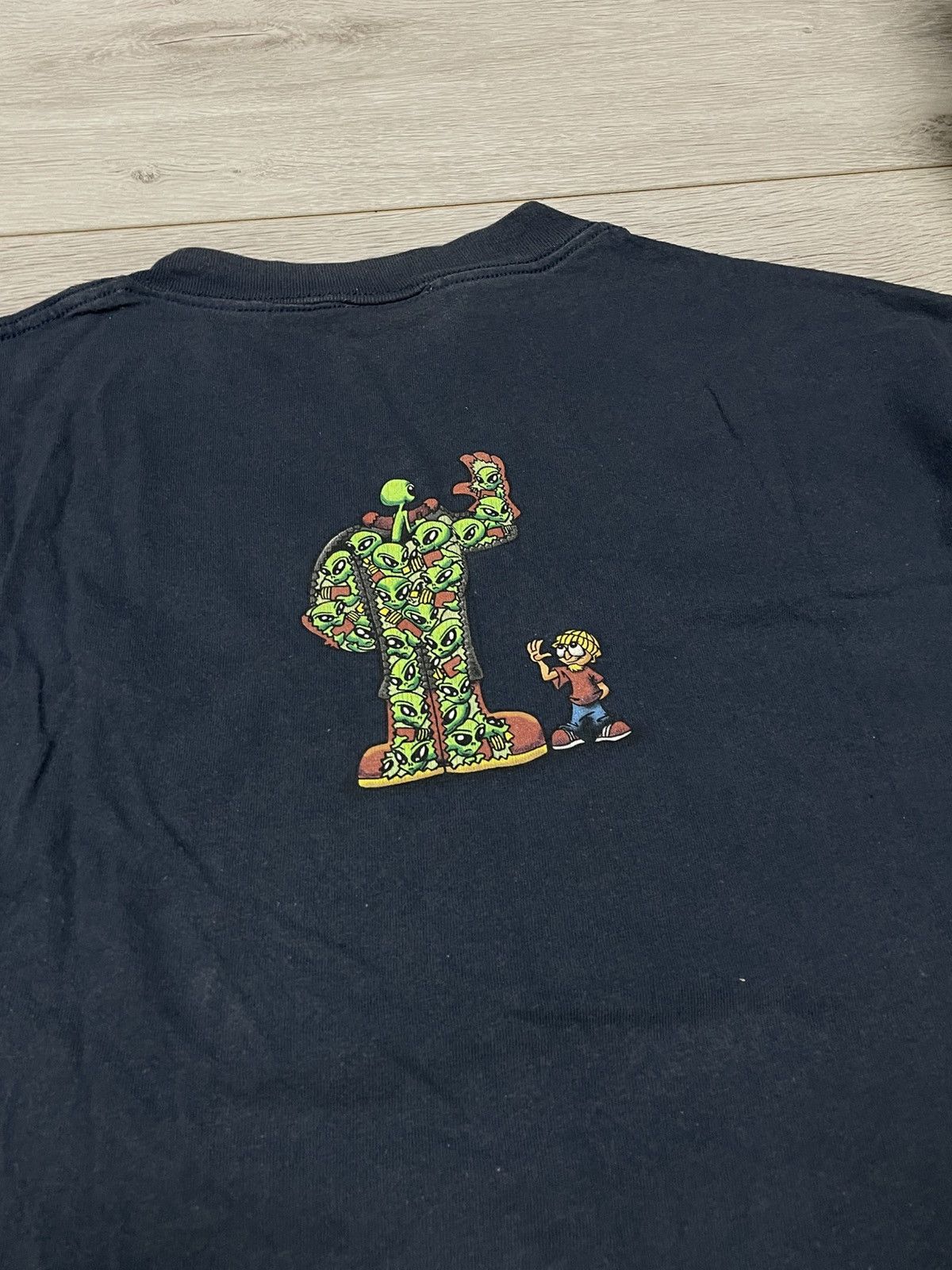 Vintage Alien Nation tee fun humor USA tee t-shirt martian Size US XL / EU 56 / 4 - 9 Thumbnail