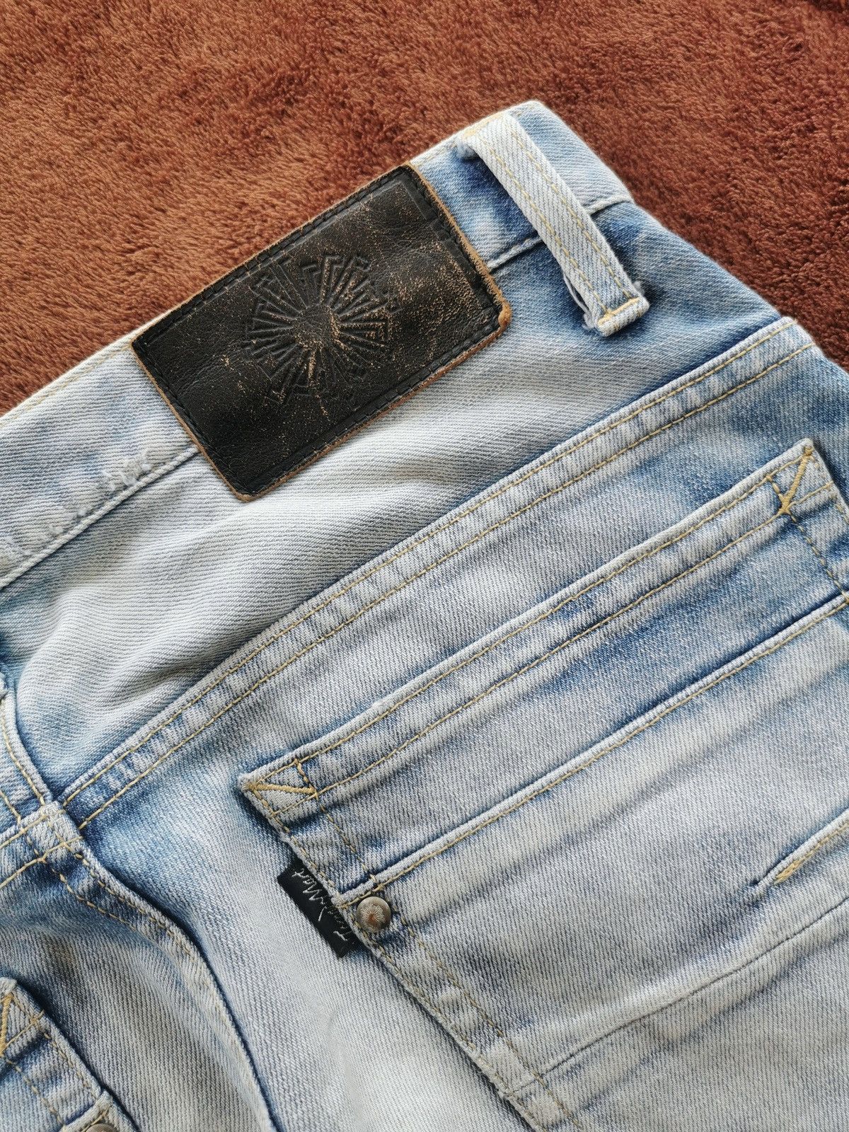 Tornado Mart Tornado Mart Distressed 3/4 Denim Jeans Size US 30 / EU 46 - 7 Thumbnail