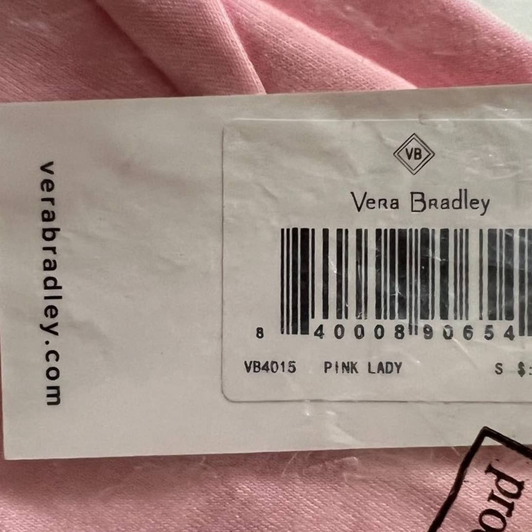 Vera Bradley VERA BRADLEY Pink Lady Cadence Essential Tee w/ Tags, Small Size S / US 4 / IT 40 - 8 Thumbnail