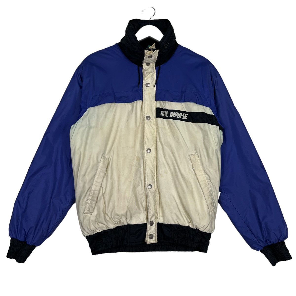 Mizuno 🔥 BLUE IMPULSE BY MIZUNO BOMBER JACKET MADE IN JAPAN Size US M / EU 48-50 / 2 - 1 Thumbnail