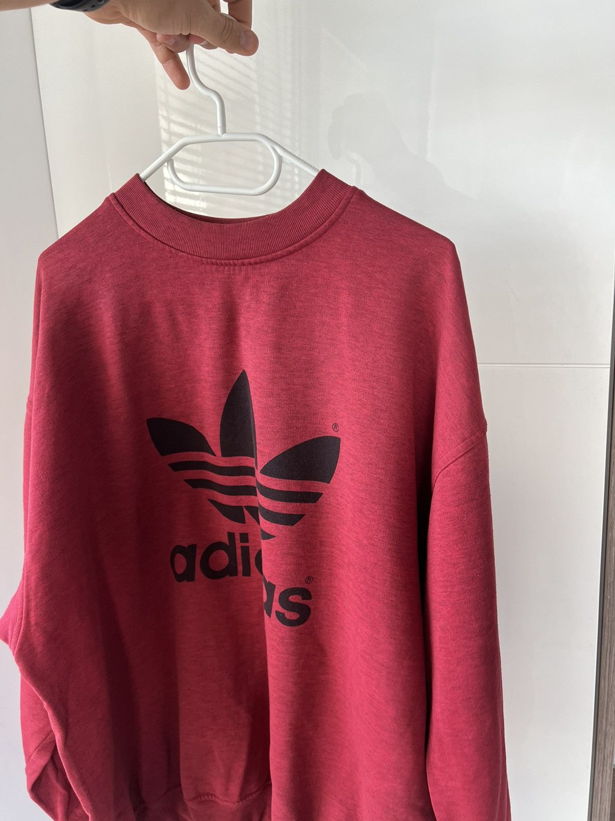 Adidas Vintage Y2k Adidas Oversize Big Logo Crewneck Sweatshirt Size US L / EU 52-54 / 3 - 2 Thumbnail
