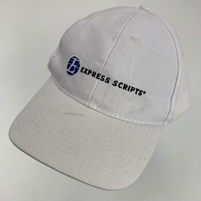 Express express scripts ball cap hat adjustable baseball grailed