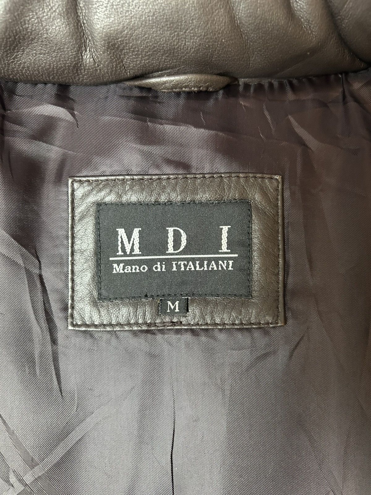 Other MANO DI ITALIANI SHEEPSKIN LEATHER JACKET Size US M / EU 48-50 / 2 - 6 Thumbnail