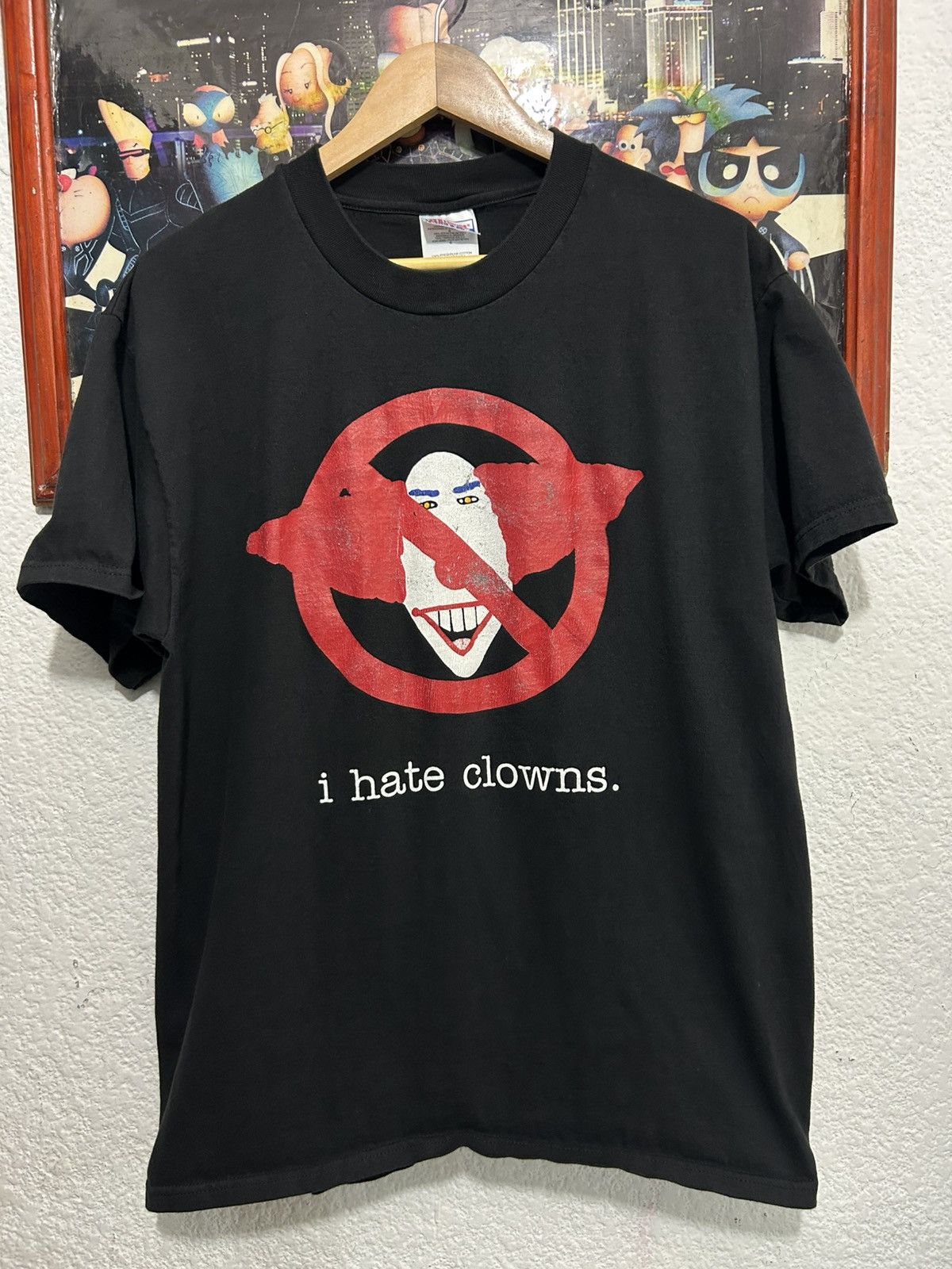 Vintage 90’s I Hate Clowns Rare Size US L / EU 52-54 / 3 - 1 Thumbnail
