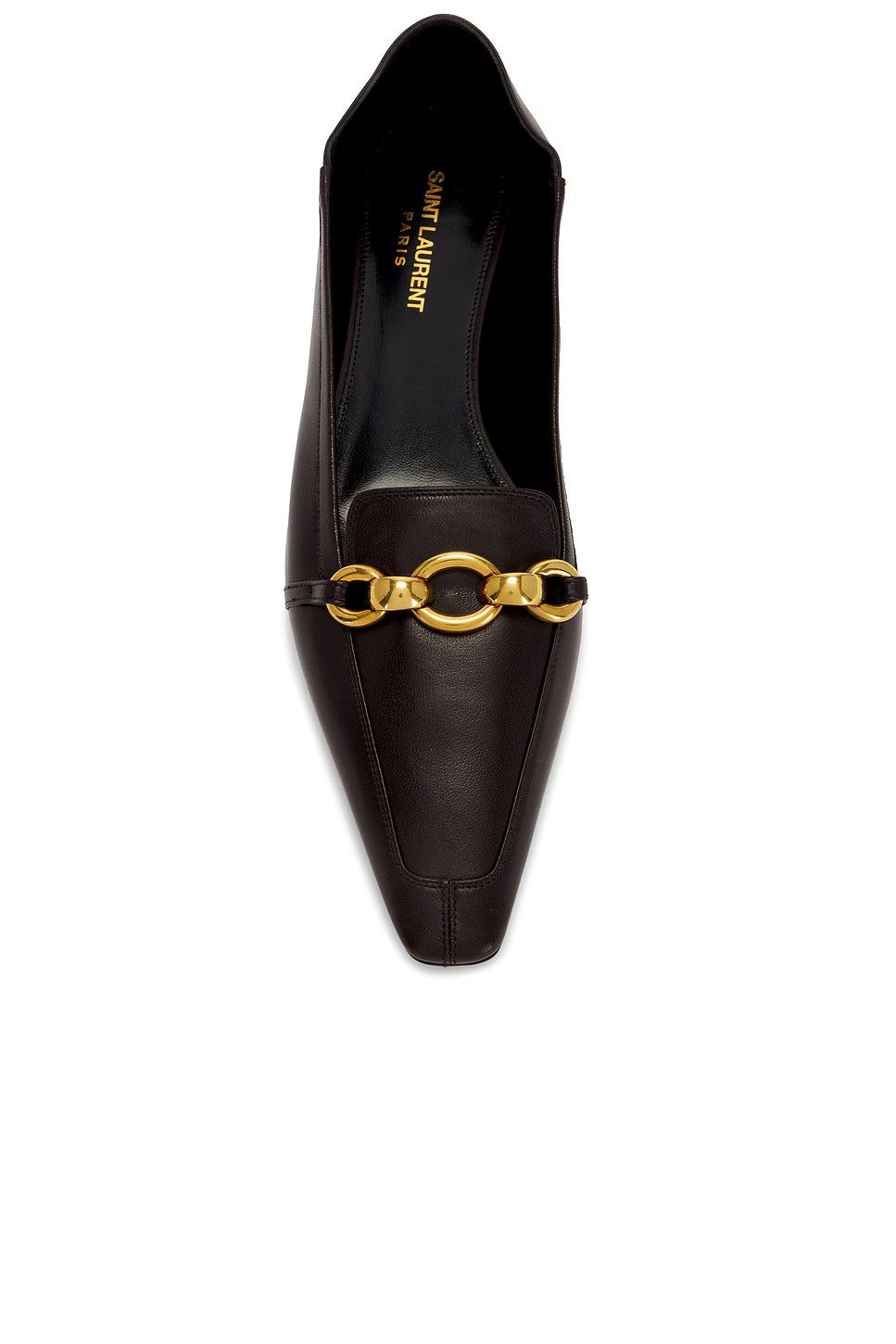 Saint Laurent Paris o1tr1nto0326 799746 Le Maillon Slippers in Smooth Leather Size US 9.5 / IT 39.5 - 5 Thumbnail