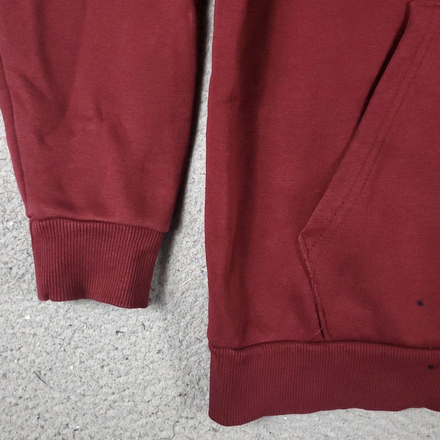Puma PUMA Hoodie Mens Large Red Casual Pullover Sweatshirt Long Sleeve Mock Neck Size US L / EU 52-54 / 3 - 3 Thumbnail
