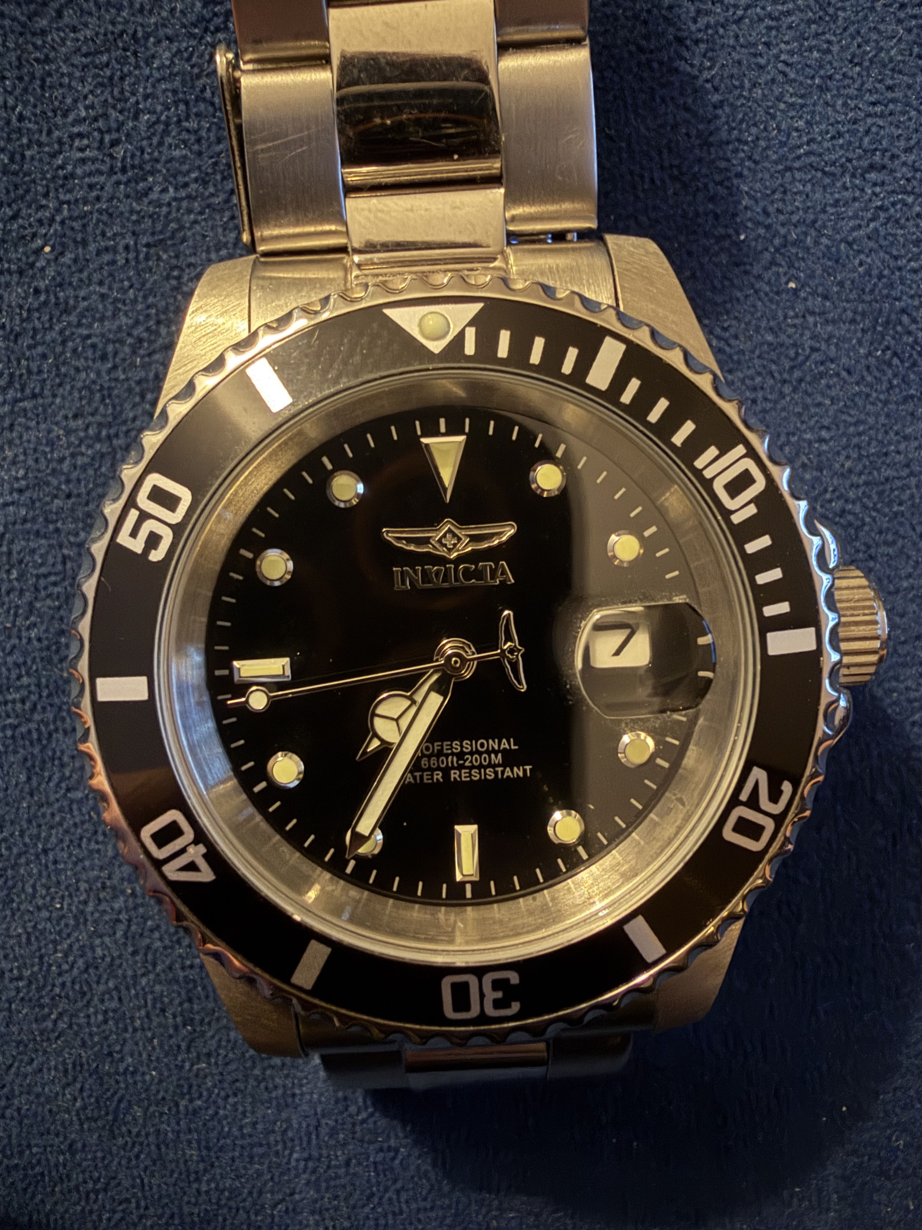 Invicta Invicta Pro Diver Men's Watch - 40mm, Steel Size ONE SIZE - 3 Thumbnail