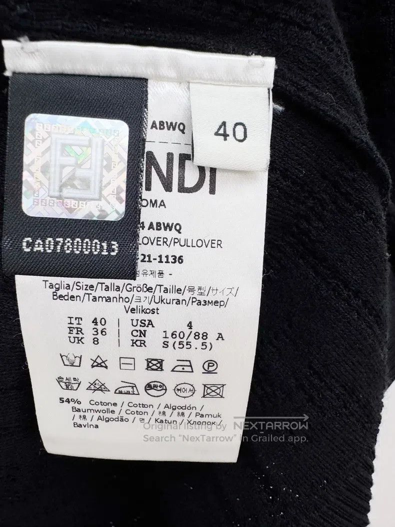 Fendi Fendi Knitted short-sleeve Size XS / US 0-2 / IT 36-38 - 4 Thumbnail