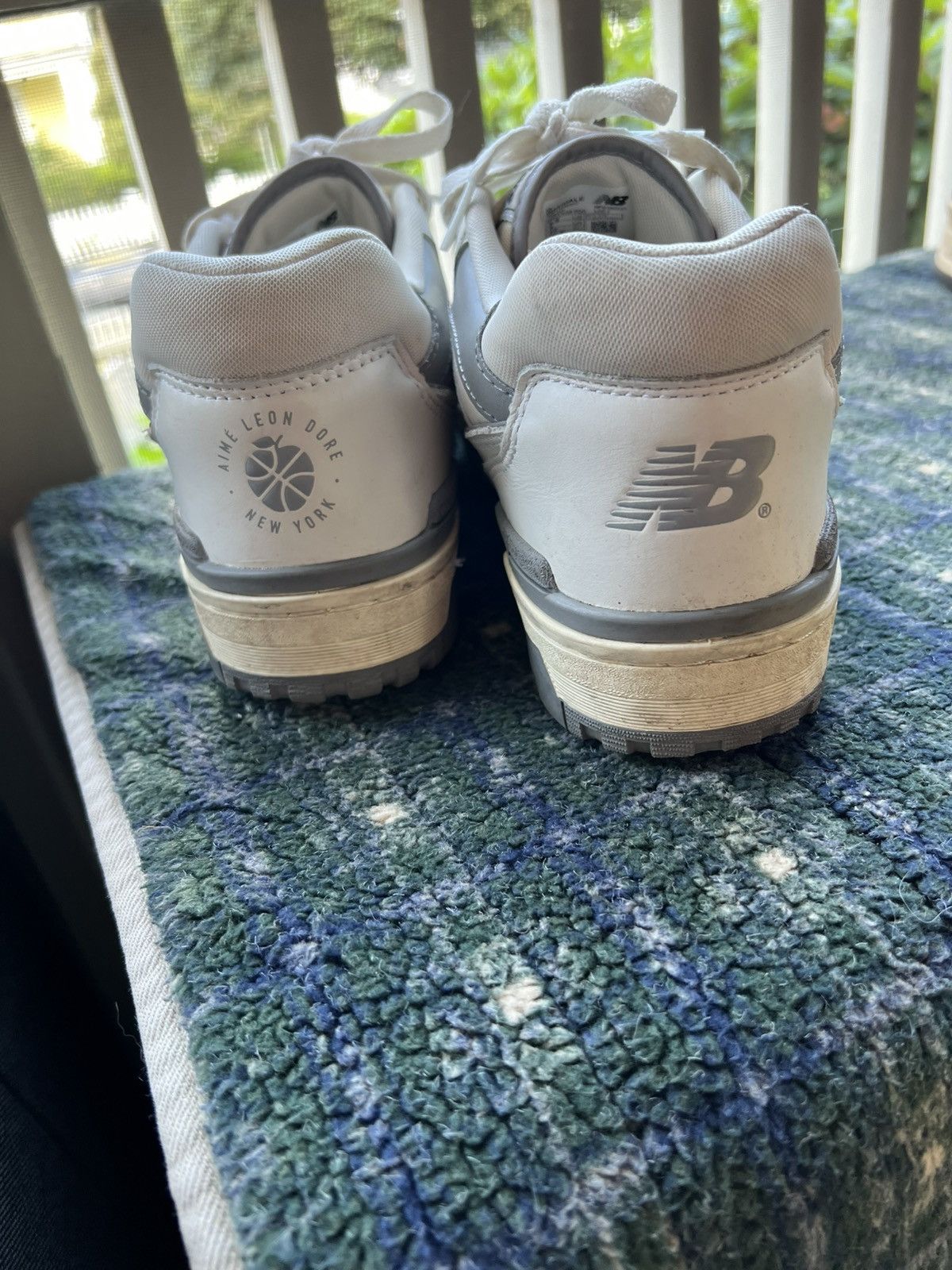 Aime Leon Dore × New Balance ALD New Balance 550 Aime Leon Dore White Grey Size US 9.5 / EU 42-43 - 9 Thumbnail