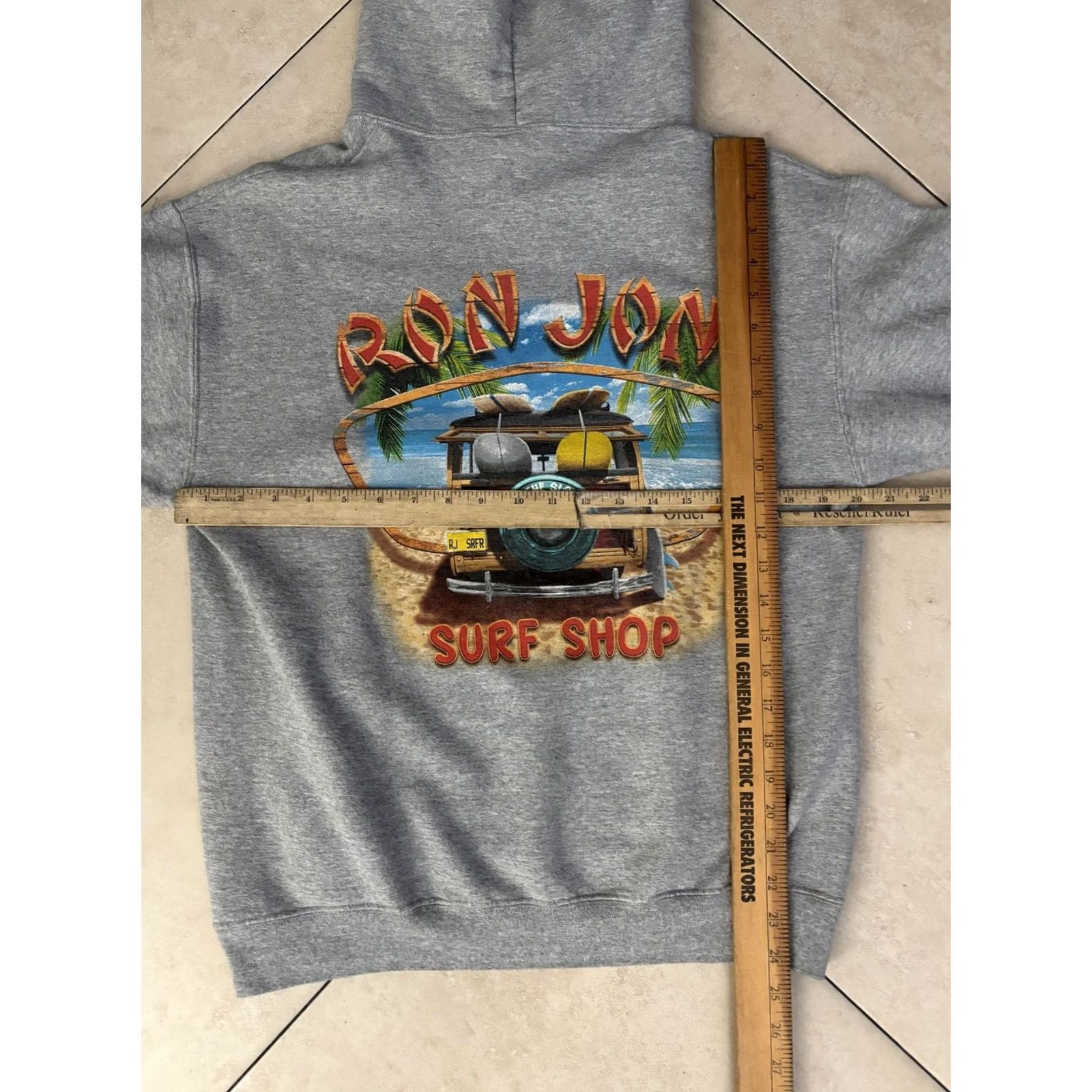 Ron Jon Surf Shop Ron Jon Surf Shop Hoodie Mens M Gray Pullover Surf Graphic Sweatshirt Size US M / EU 48-50 / 2 - 8 Thumbnail