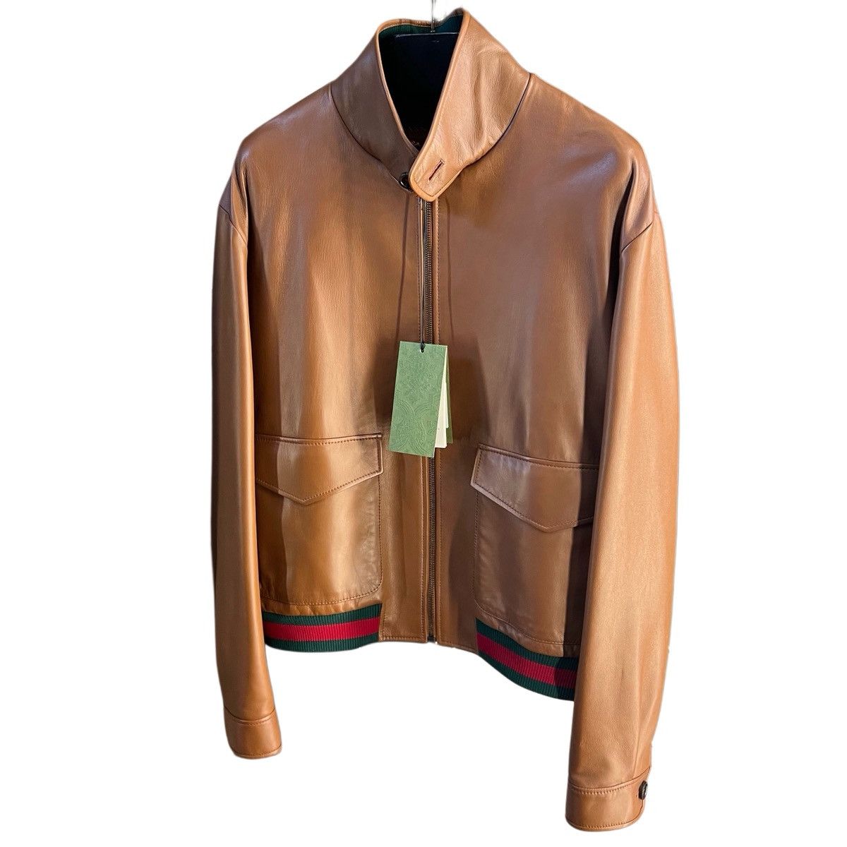 Gucci Gucci Leather Jacket in Large Size US L / EU 52-54 / 3 - 1 Thumbnail