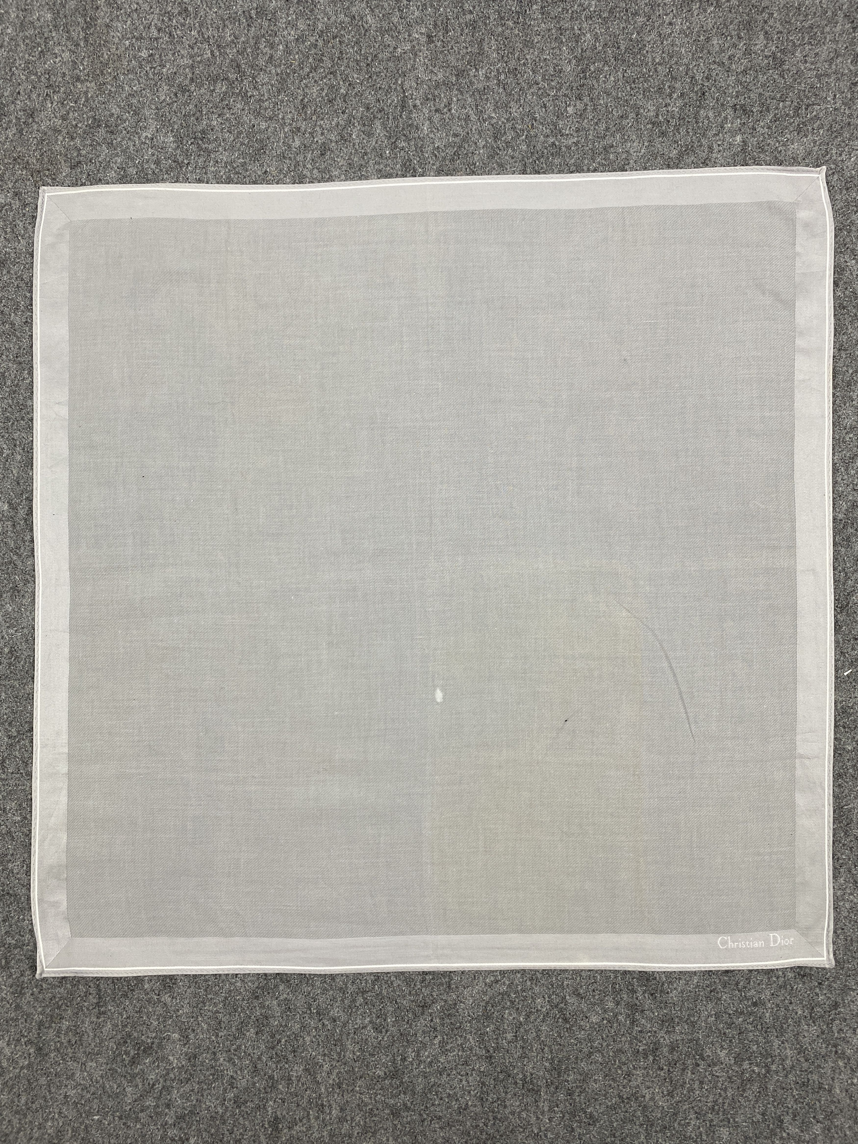 Christian Dior Monsieur Christian Dior Handkerchief Bandana Neckerchief HKC0231 Size ONE SIZE - 4 Thumbnail