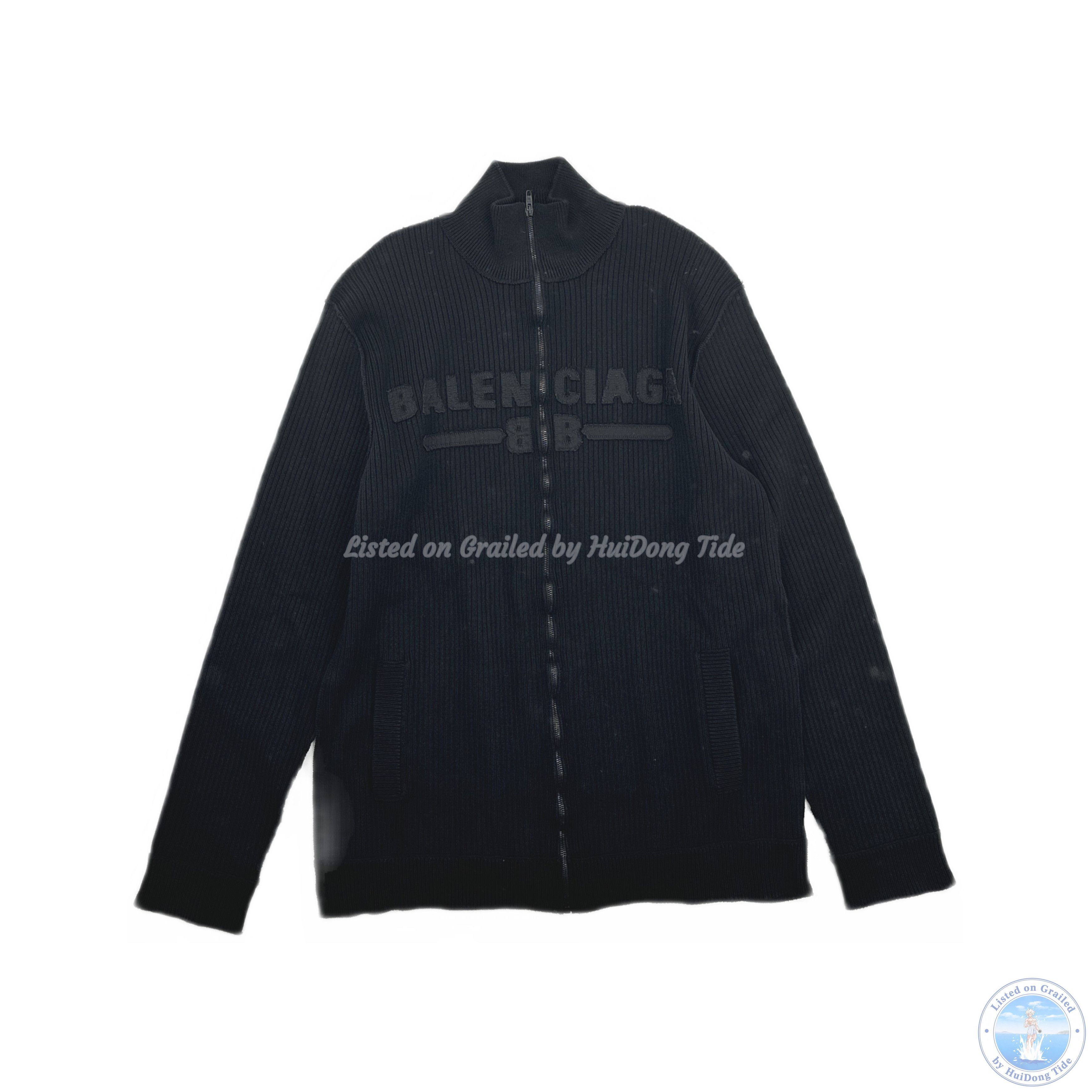 Balenciaga Y2K Zip-Up Cardigan | Grailed