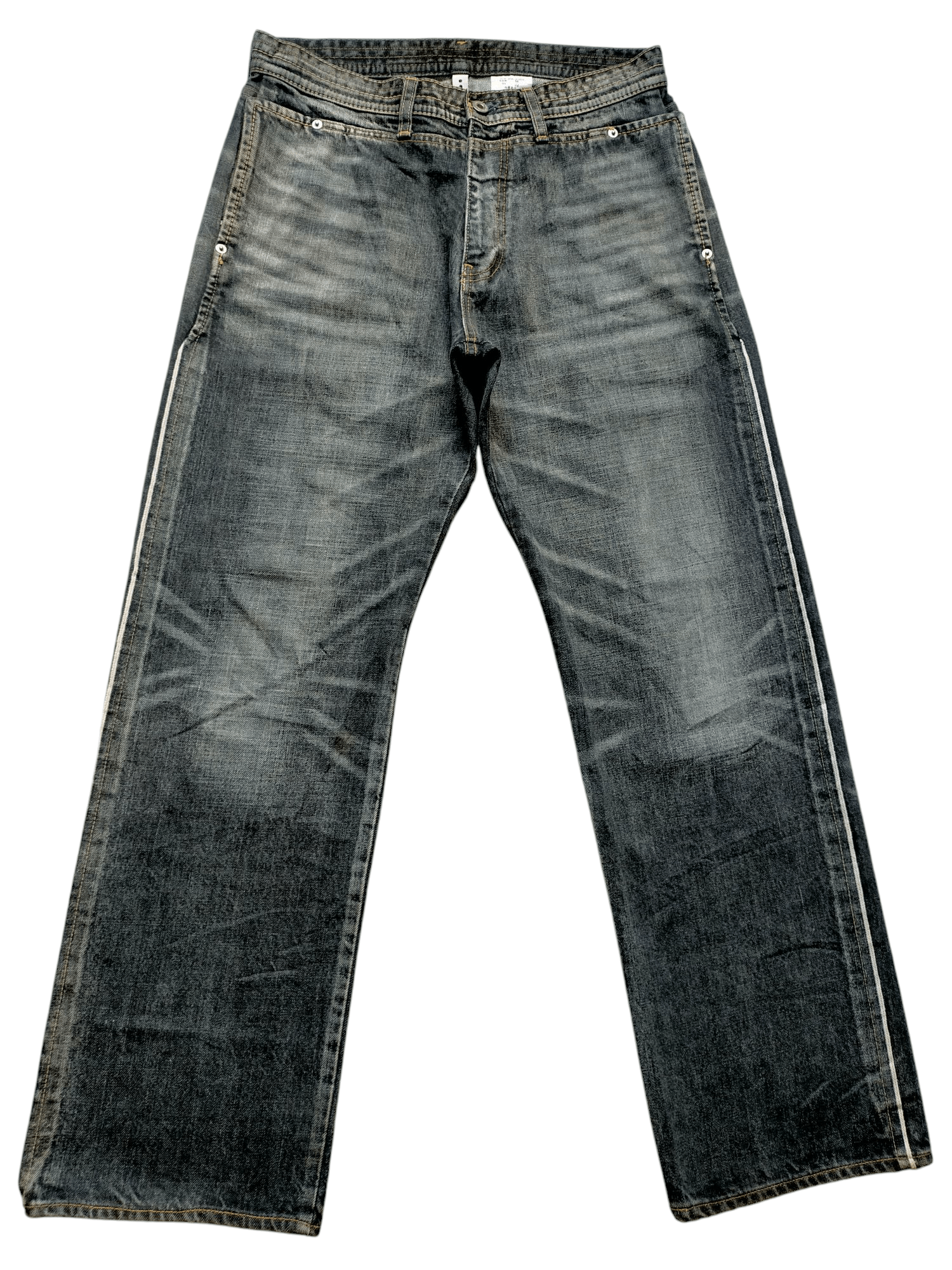 If Six Was Nine × Japanese Brand Made in japan Cream united inc.Rare in-out Selvedge Denim Size US 32 / EU 48 - 1 Thumbnail