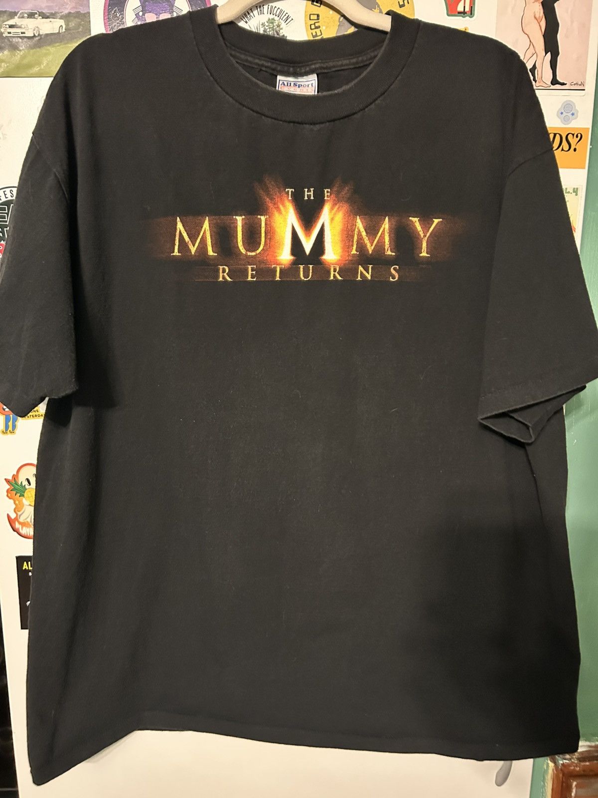 Vintage The Mummy Movie promo tee Size US XL / EU 56 / 4 - 1 Thumbnail