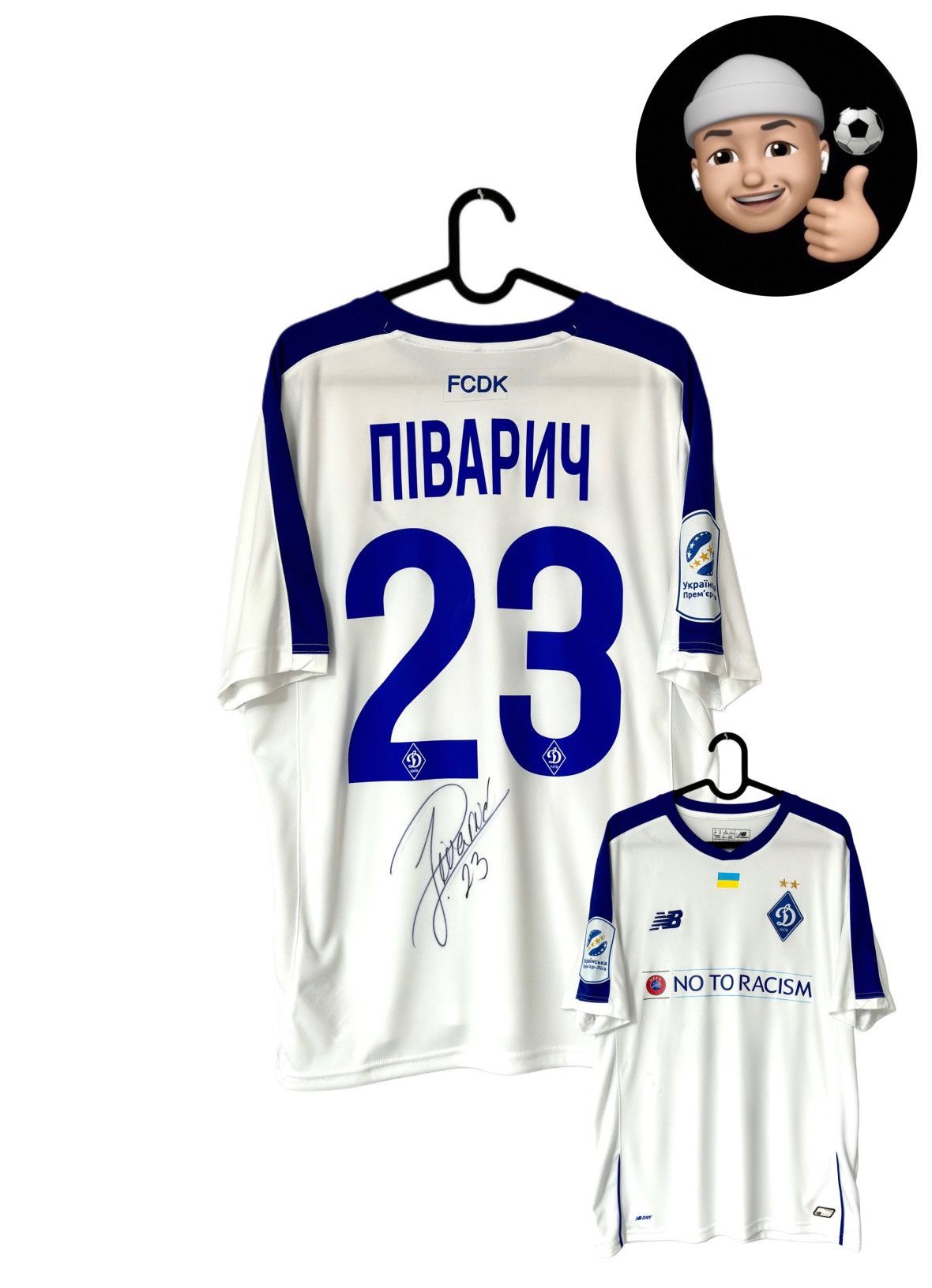 2018 2019 Dynamo Kyiv GAME ISSUE New Balance Soccer Jersey