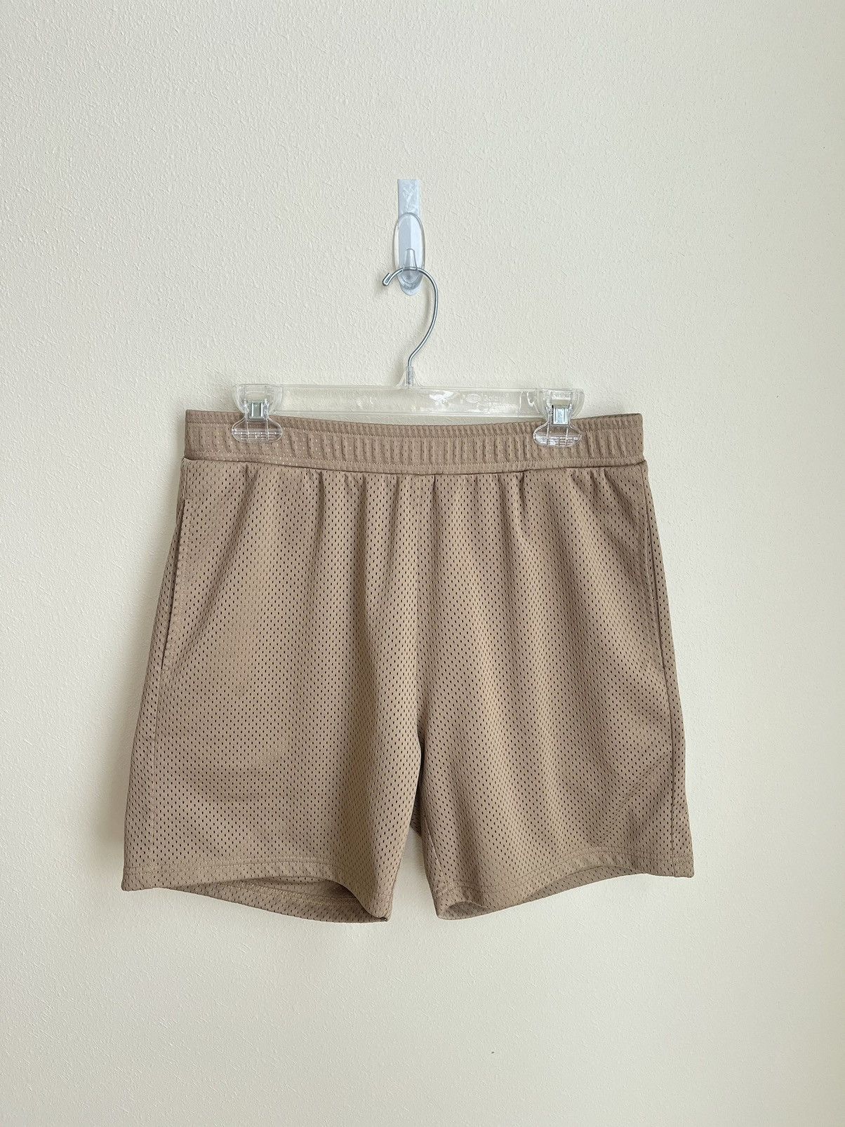 Vintage Mesh Shorts Brown Size M Size US 32 / EU 48 - 1 Thumbnail