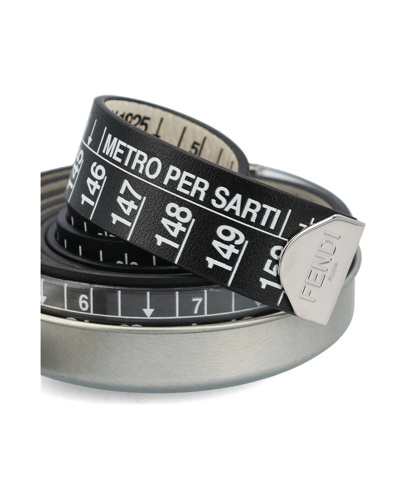Fendi o1B3y1r0326 Size : OS / Tape Measure in Black/White Size ONE SIZE - 2 Thumbnail