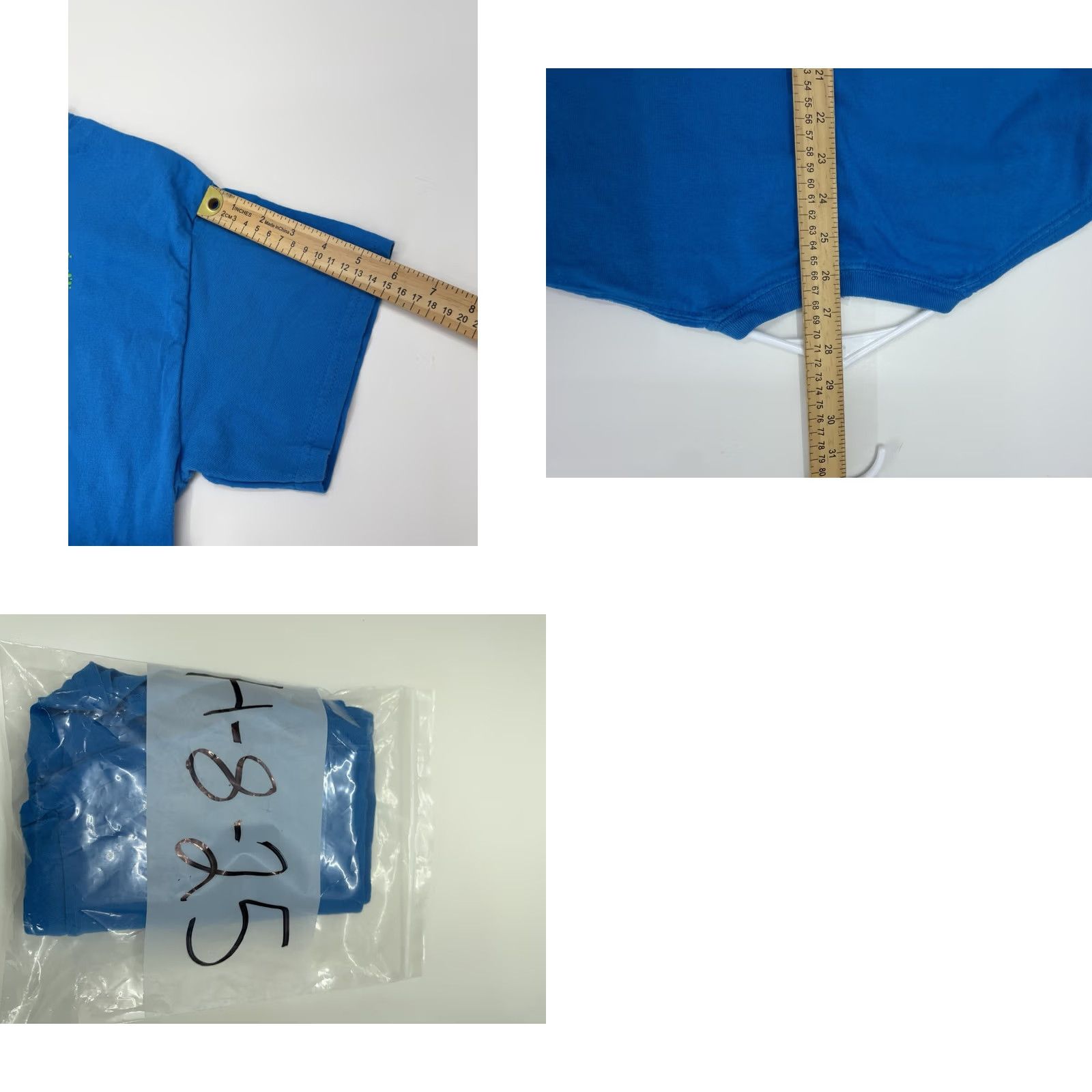 Gildan Gildan T-Shirt Medium Blue Ocean City Maryland Textured Short Sleeve Casual Shirt Adults Regular Size M Blue 90s City College Size M / US 6-8 / IT 42-44 - 8 Thumbnail