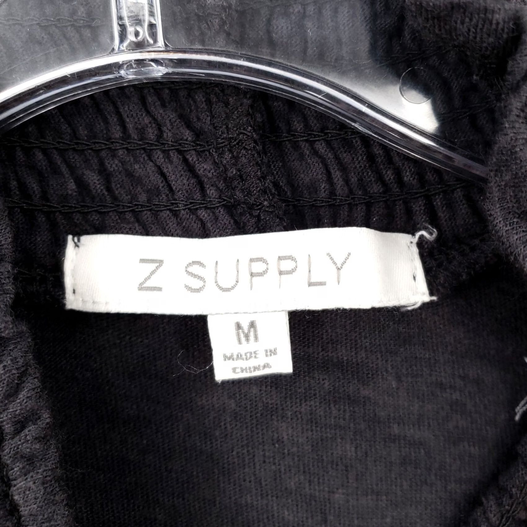 Z Supply Z Supply Sweater Womens M Medium Cropped Gray Pullover Mock Neck Size M / US 6-8 / IT 42-44 - 6 Thumbnail