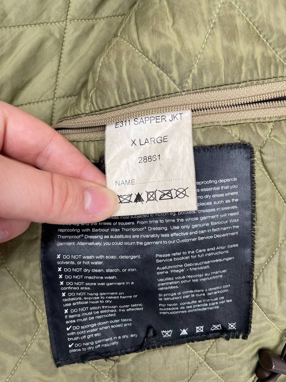 Barbour Barbour Mens Vintage Waxed Jacket Brown Size XL Size US XL / EU 56 / 4 - 7 Thumbnail