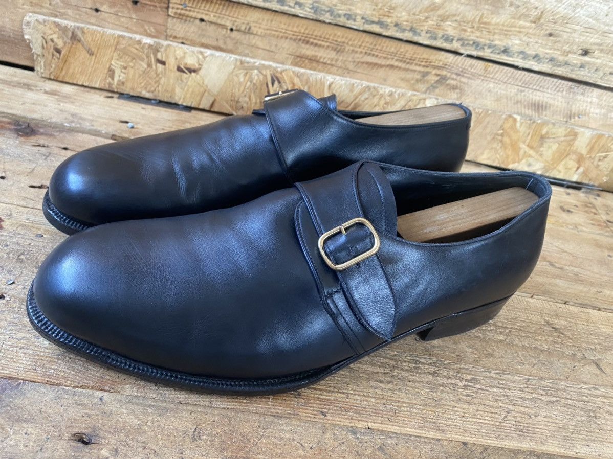 John Lobb John lobb monk strap black leather dress shoes uk12 ,Us13 Size US 13 / EU 46 - 7 Thumbnail