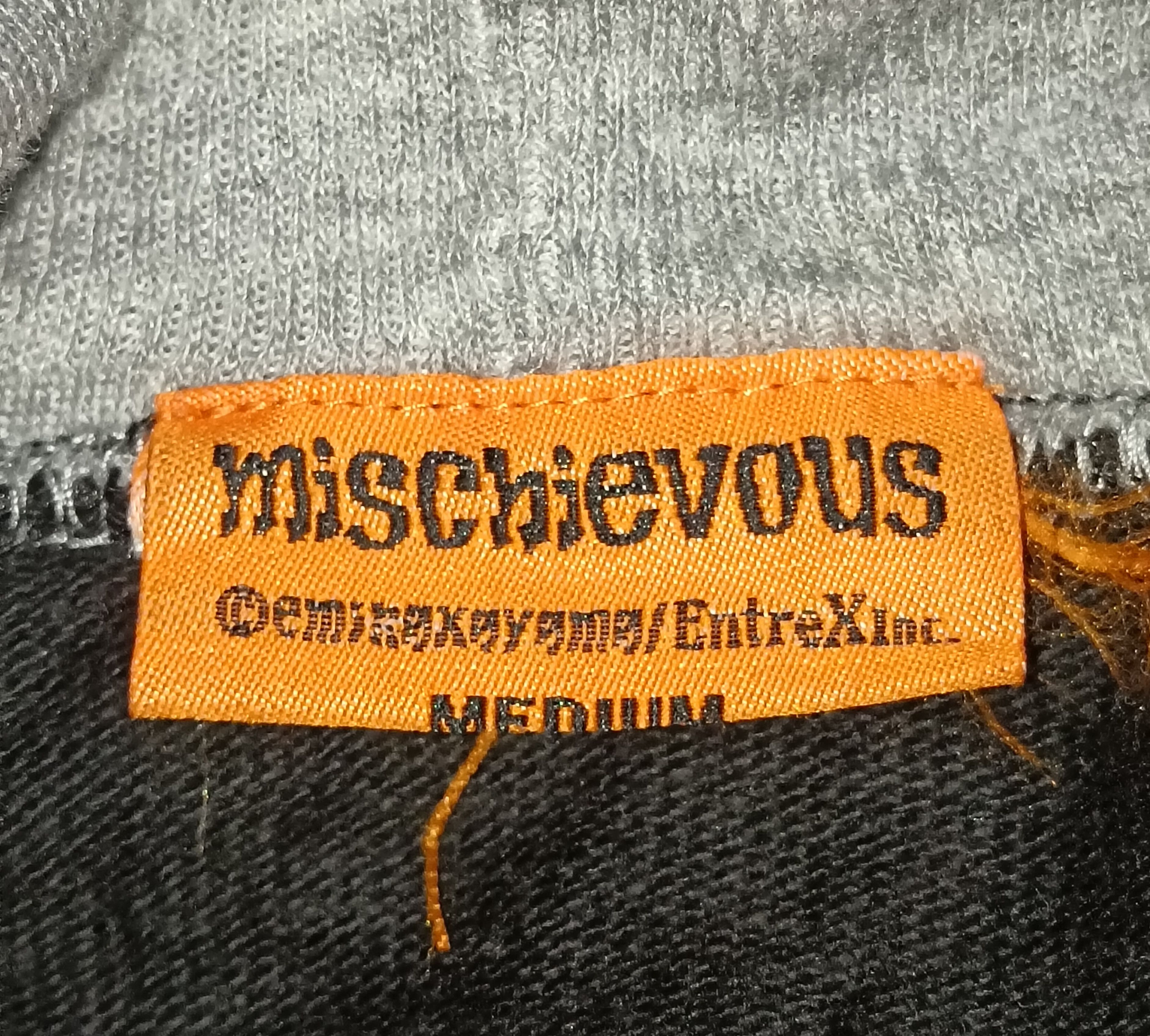 Japanese Brand MISCHIEVOUS EMI NAKAYAMA SHORT SLEEVE HOODIE Size US M / EU 48-50 / 2 - 5 Thumbnail
