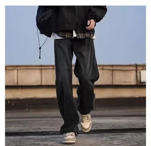 Japanese Brand Madoka x Kazue Black High Street Vintage Loose Fit Jeans Size US 34 / EU 50 - 1 Thumbnail