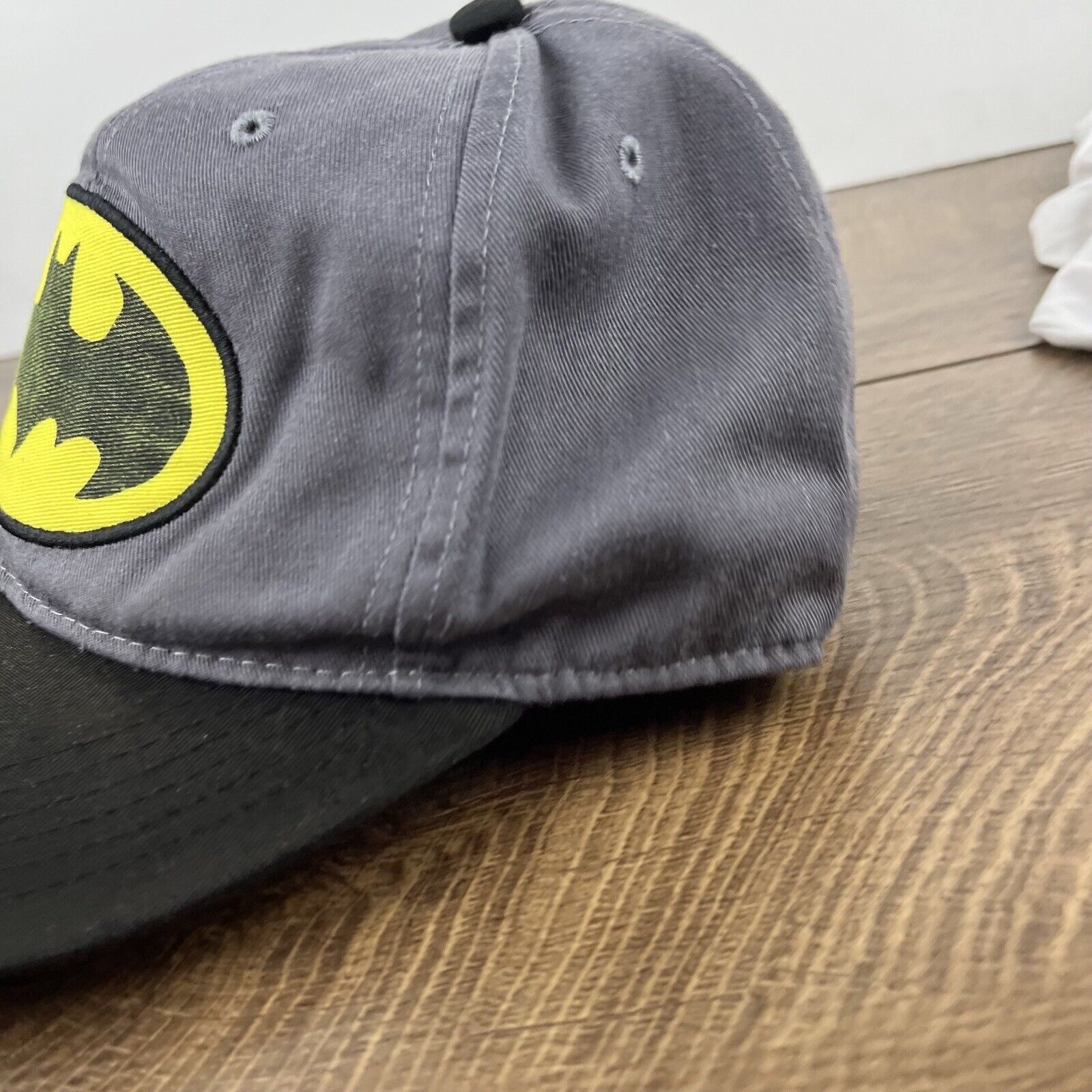 Other Batman Snapback Hat Gray Cap Adjustable Batman Hat Gray Adul Size ONE SIZE - 8 Thumbnail