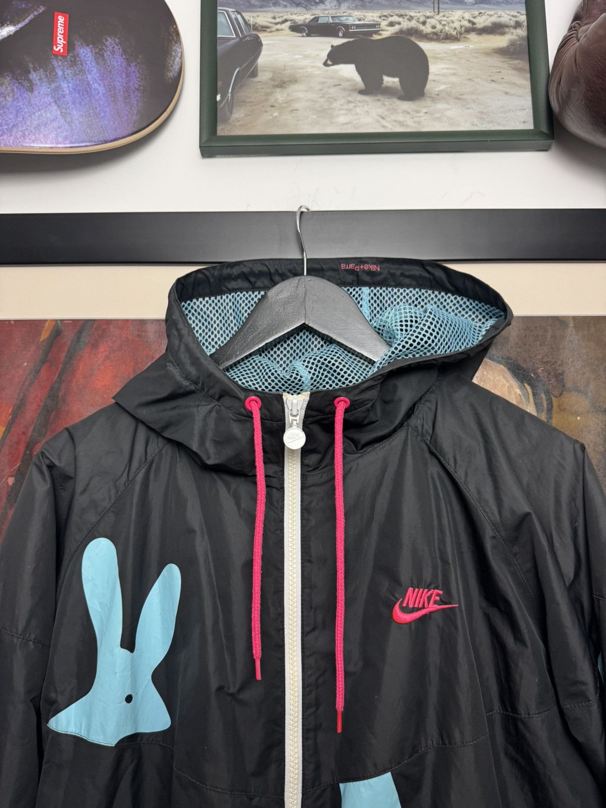 Nike × Parra Nike x Parra - Running Man Windbreaker Archive Jacket Hype Size US XL / EU 56 / 4 - 3 Thumbnail
