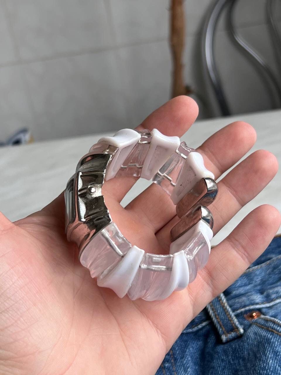Japanese Brand × Vintage Vintage Bracelet Chunky Japanese style futuristic Watch Size ONE SIZE - 5 Thumbnail