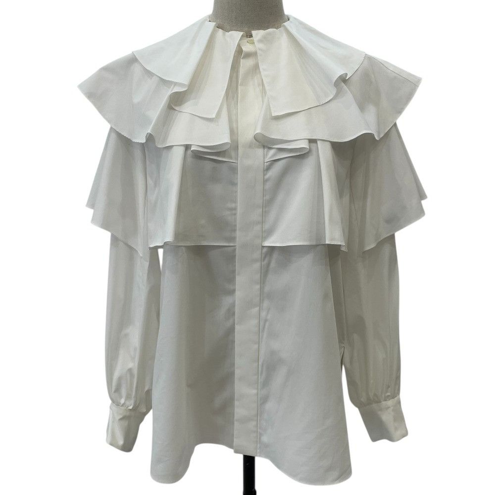 Other Other STUMBLY Ruffle Collar Long Sleeve Blouse Others Tops DUTY FREE for USA Size ONE SIZE - 1 Thumbnail