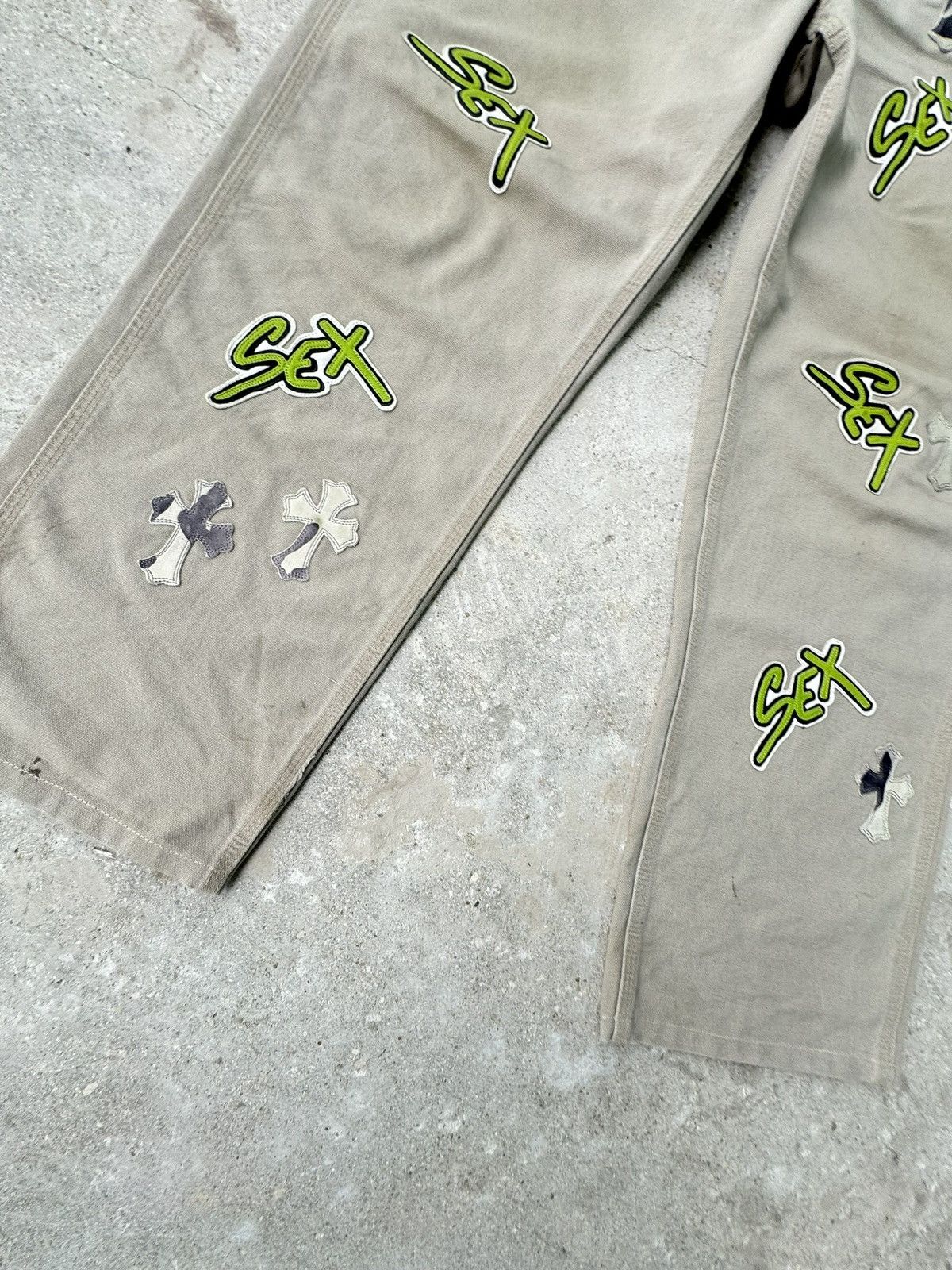 Chrome Hearts Chrome Hearts Sex Records carpenter pants Size US 34 / EU 50 - 6 Thumbnail