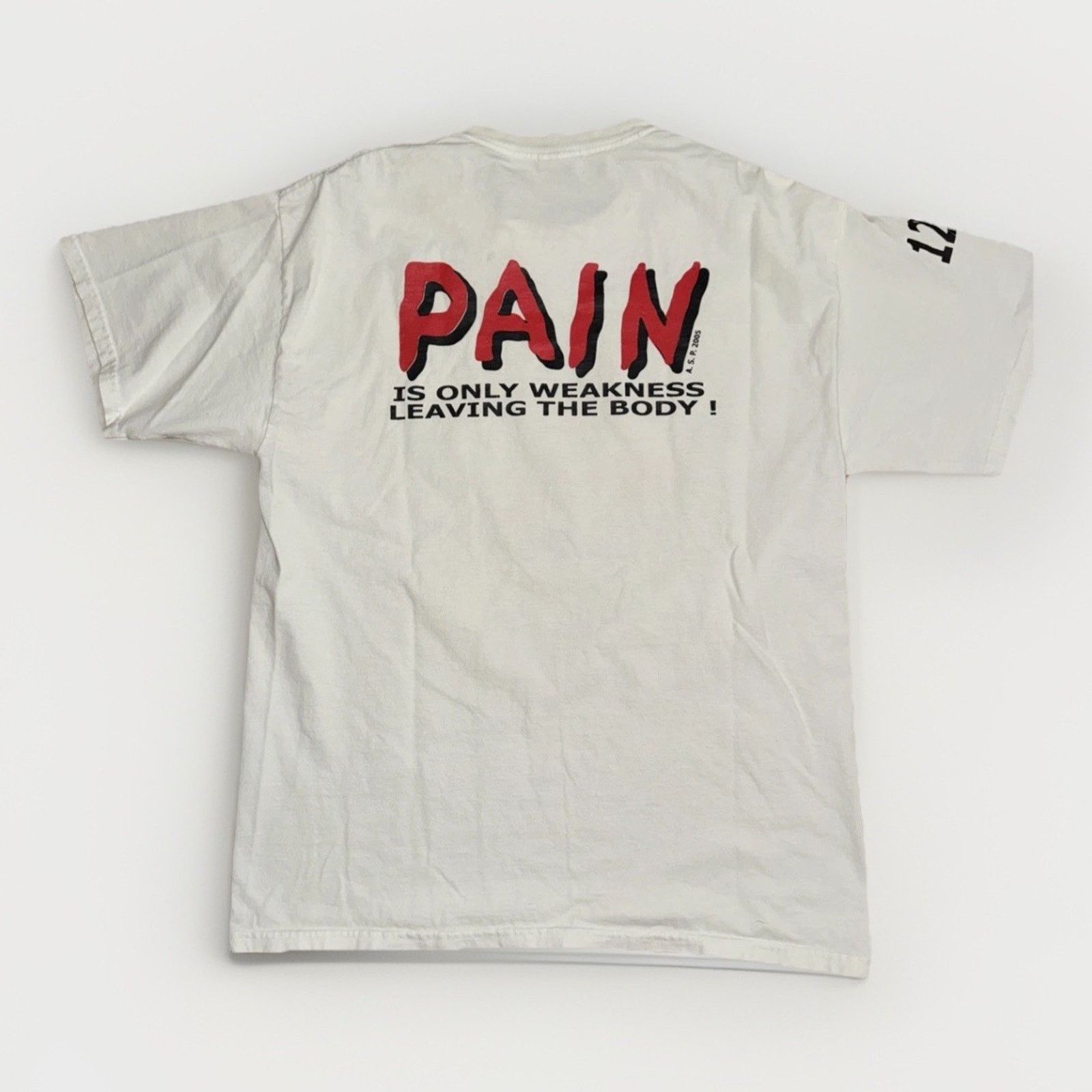 Gildan Vintage 2012 Wrestling Championships T-Shirt White L 21x28 Size US L / EU 52-54 / 3 - 5 Thumbnail