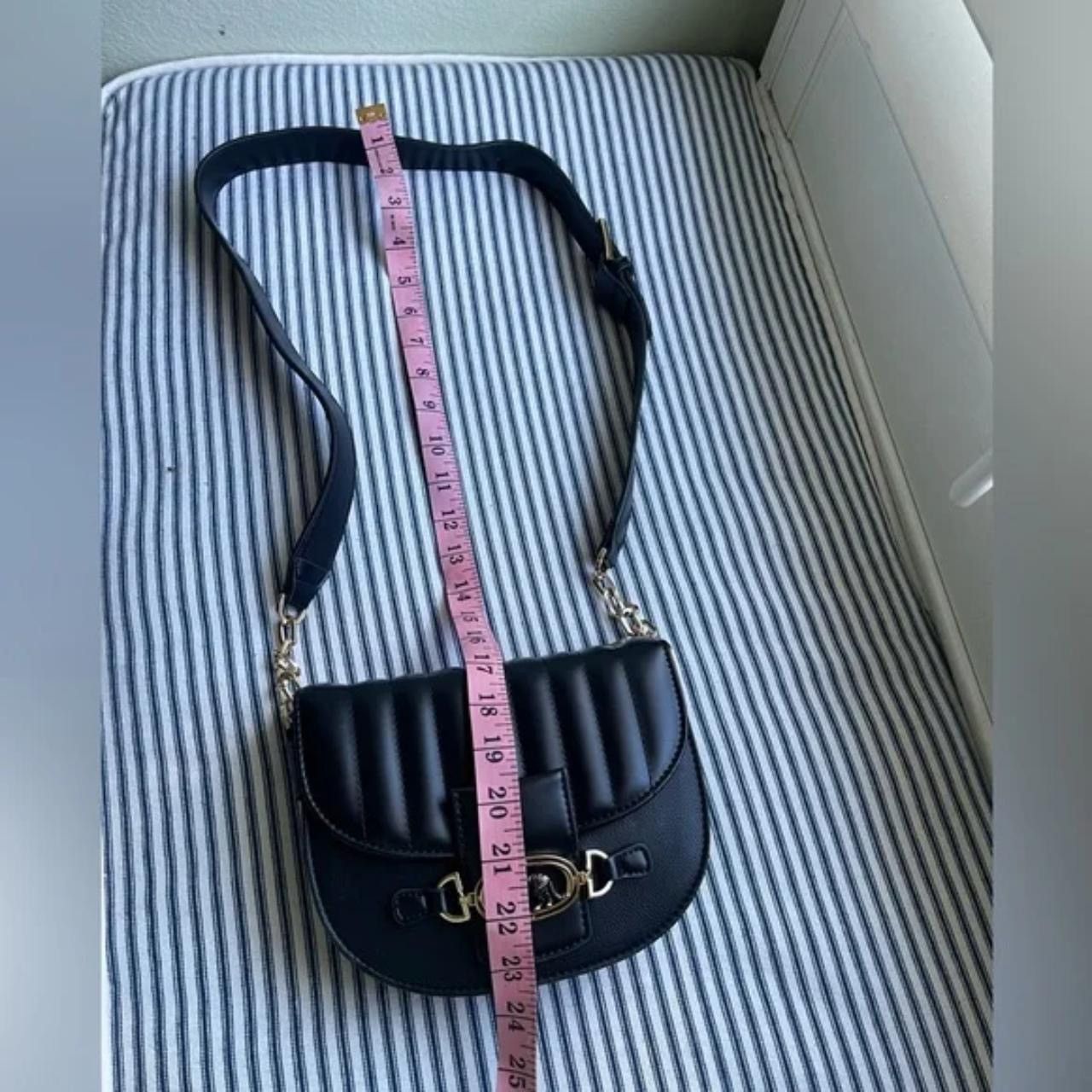 Topshop Topshop - Black leather crossbody bag Size ONE SIZE - 5 Thumbnail