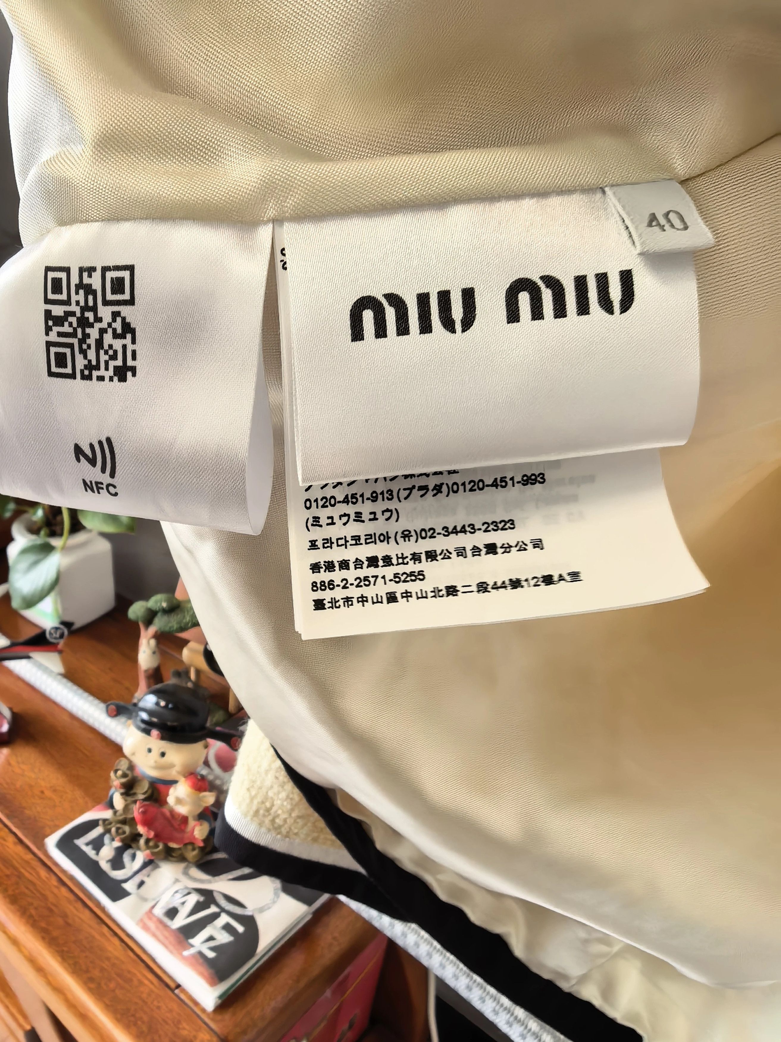 Miu Miu MIU MIU ss23 40 new premium virgin wool Coco-style blazer Size S / US 4 / IT 40 - 4 Thumbnail