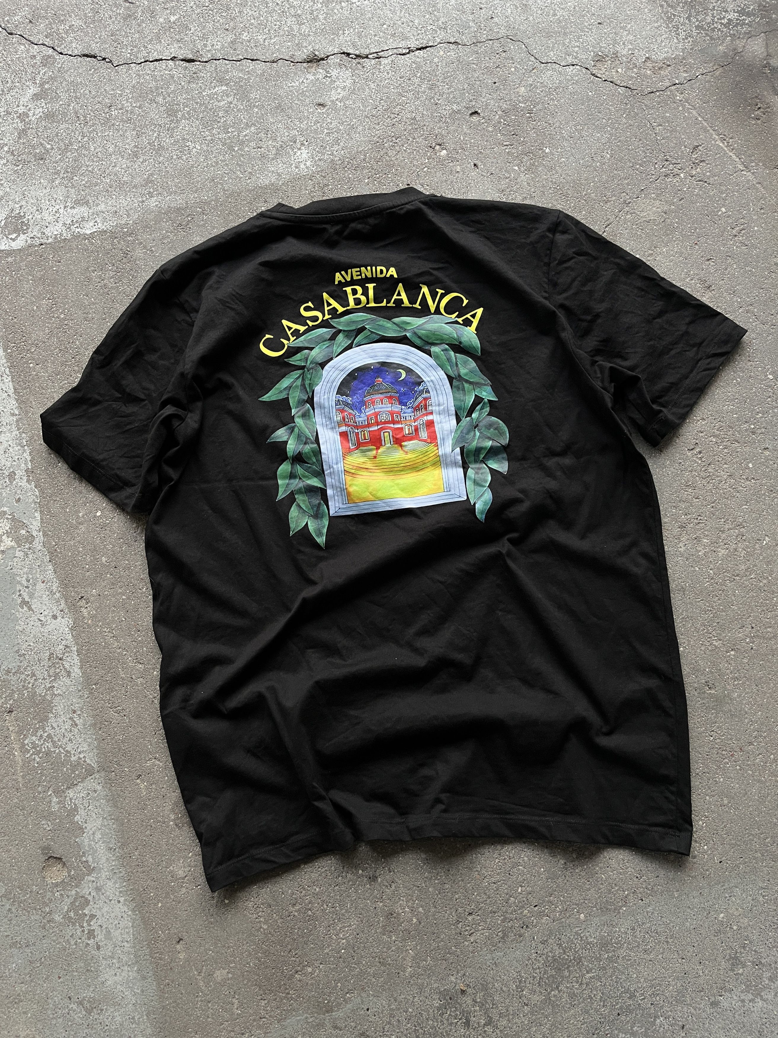 Casablanca Casablanca “Avenida” Italian-inspired graphic tee Size US XL / EU 56 / 4 - 4 Thumbnail