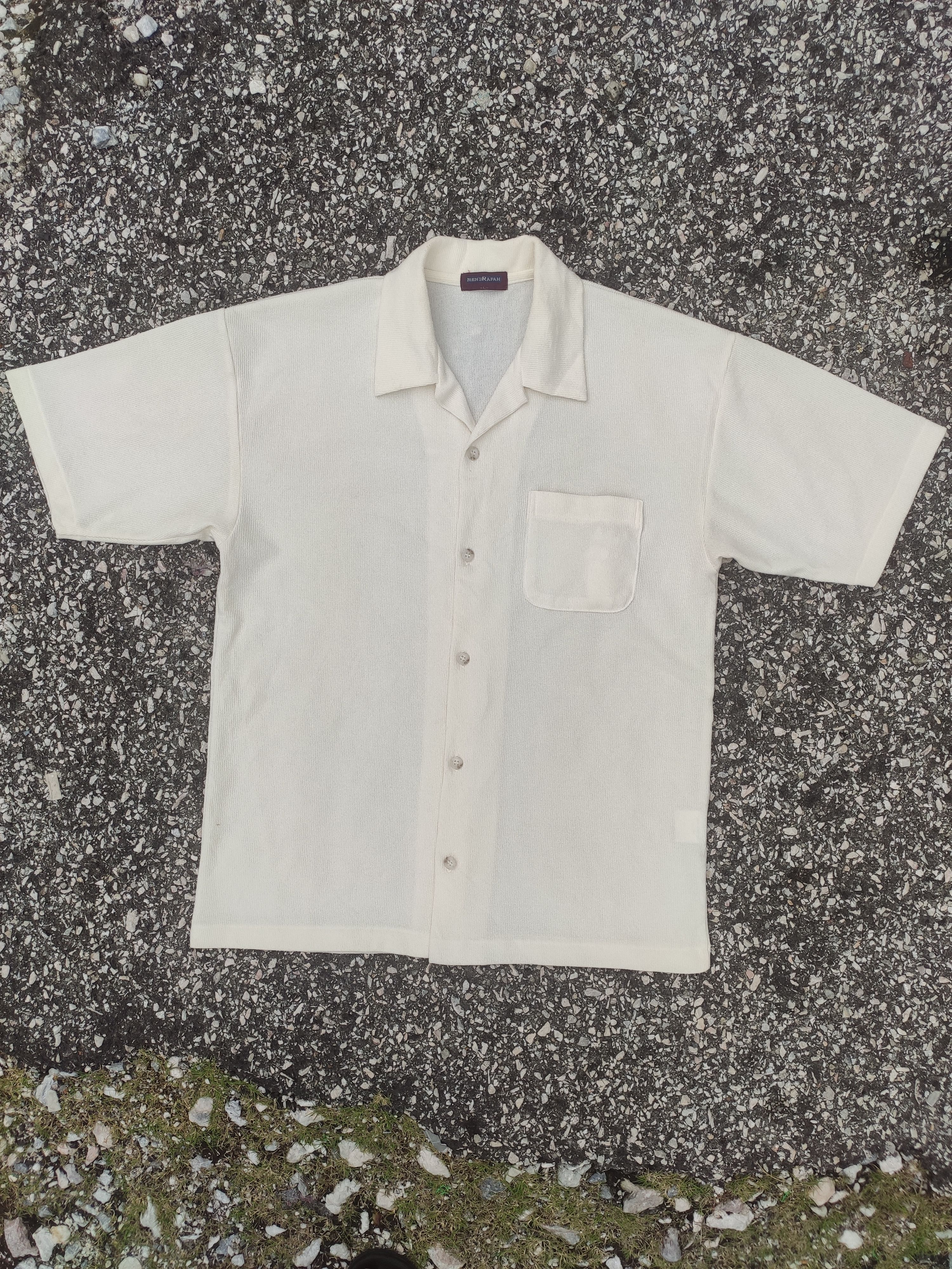 RAFAH Knitted Casual Button Ups / Down Shirt