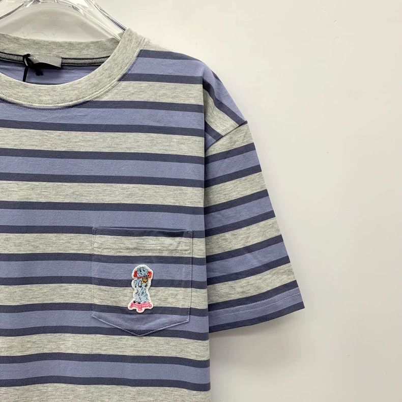 Dior Dior 24 color-blocked striped puppy embroidered cotton roun Size US L / EU 52-54 / 3 - 3 Thumbnail