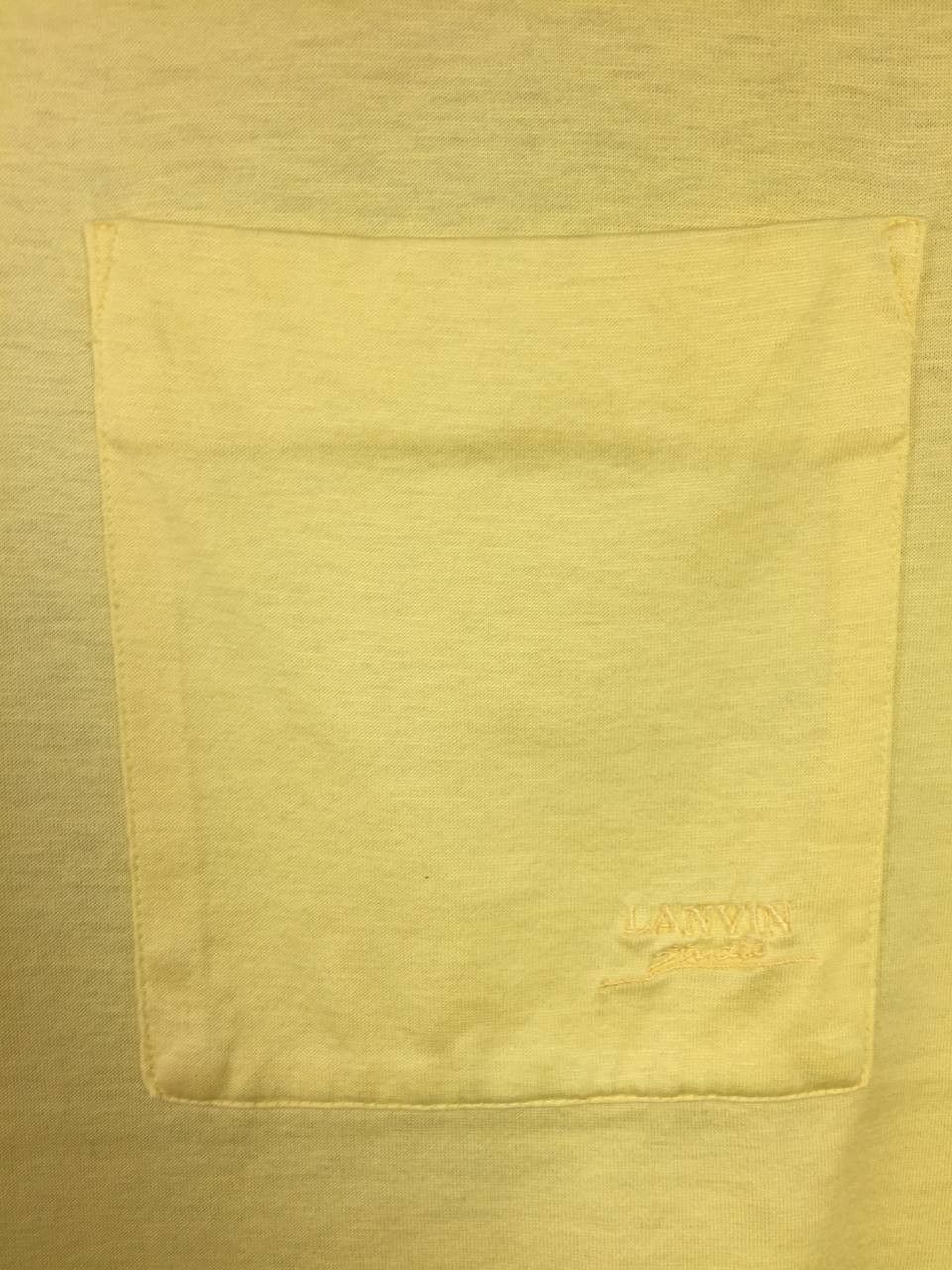 Lanvin Vtg Lanvin Studio Paris Popover Half Placket Polo Shirt Size US M / EU 48-50 / 2 - 5 Thumbnail