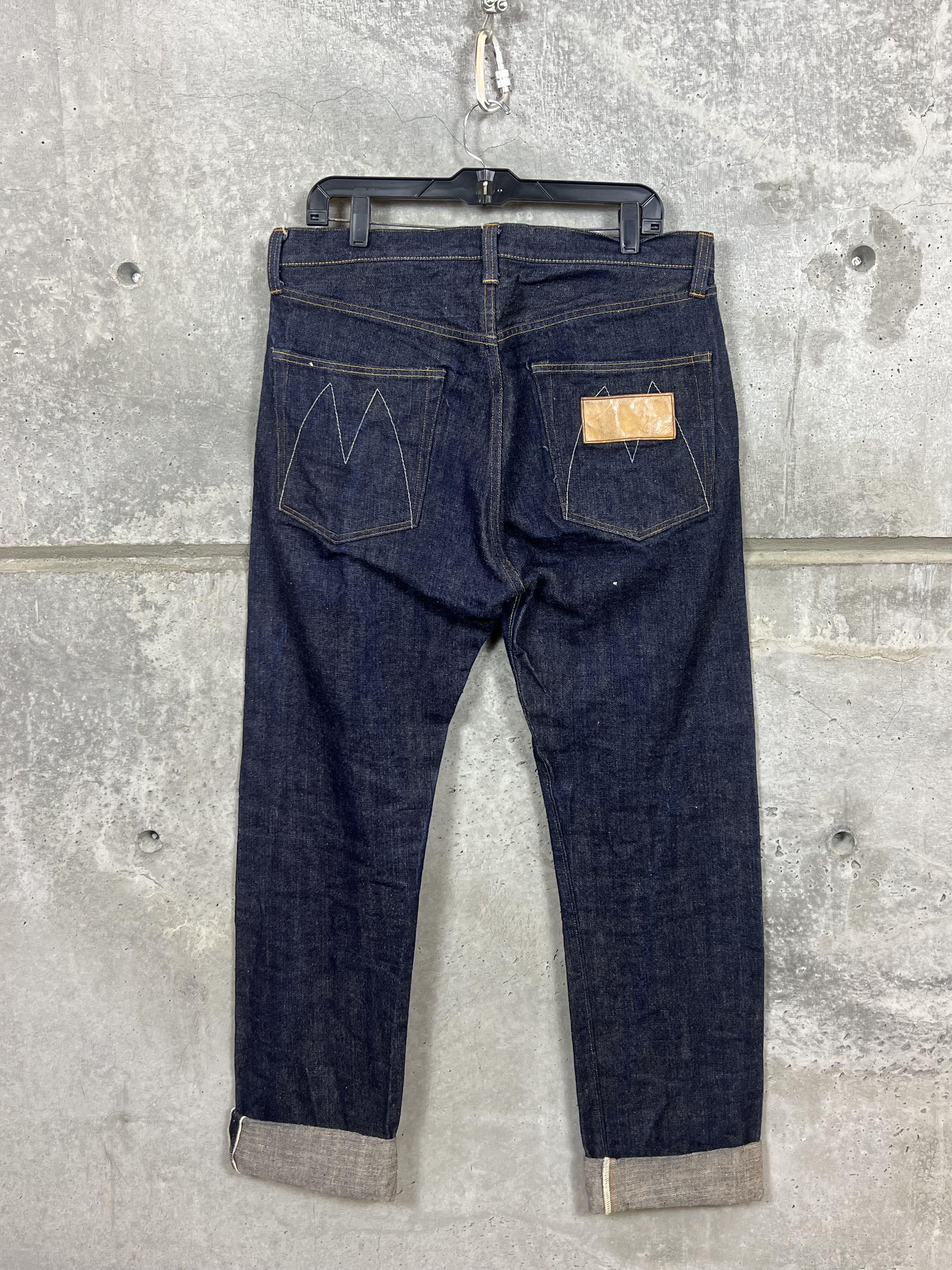 Mister Freedom MISTER FREEDOM DENIM JEANS 34 USA INDIGO SELVEDGE Size US 36 / EU 52 - 2 Thumbnail
