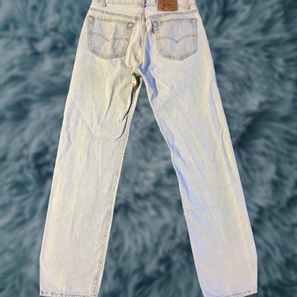 Levi's VINTAGE Levi's 501 Jeans Men 30 Jeans Distressed Button Fly Blue 80s 90s Grunge Punk USA Made Size US 30 / EU 46 - 1 Thumbnail