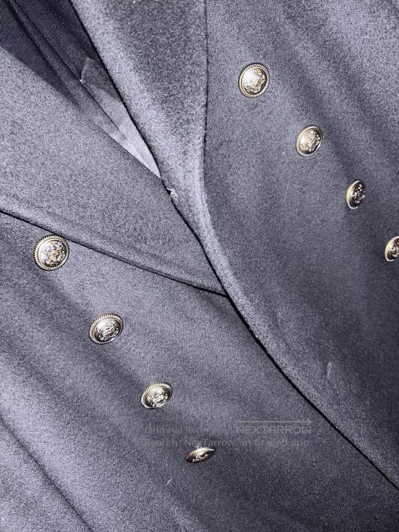 Saint Laurent Paris Saint Laurent Paris Navy anchor double-breasted coat Size US S / EU 44-46 / 1 - 3 Thumbnail