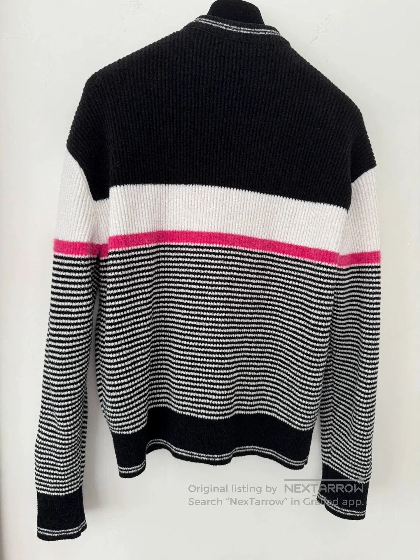 Chanel Chanel 22B Striped CC Knit Cardigan. Size US XS / EU 42 / 0 - 2 Thumbnail
