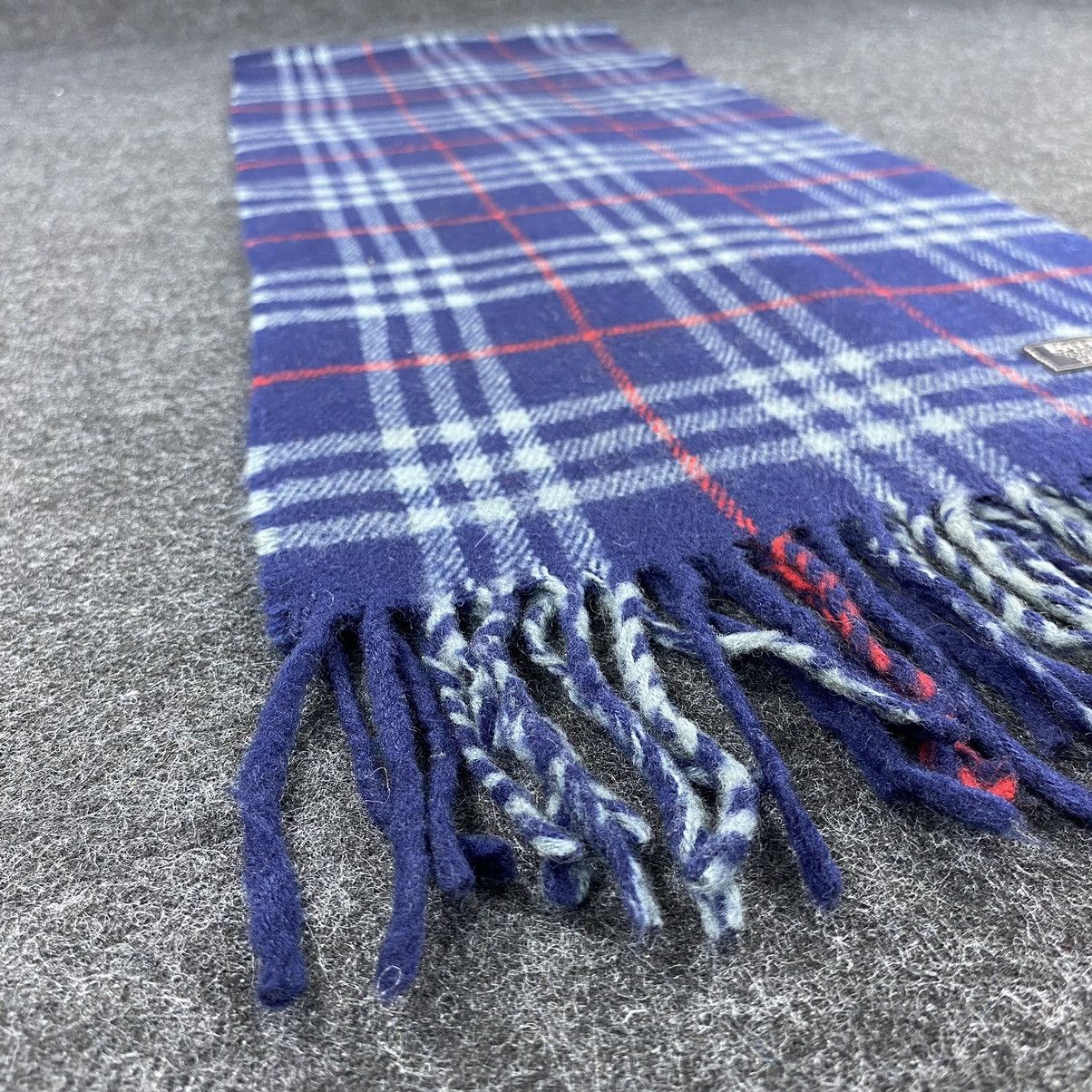 Burberry × Vintage Burberrys Scarf # D232 # Muffler # Neckwear Size ONE SIZE - 5 Thumbnail